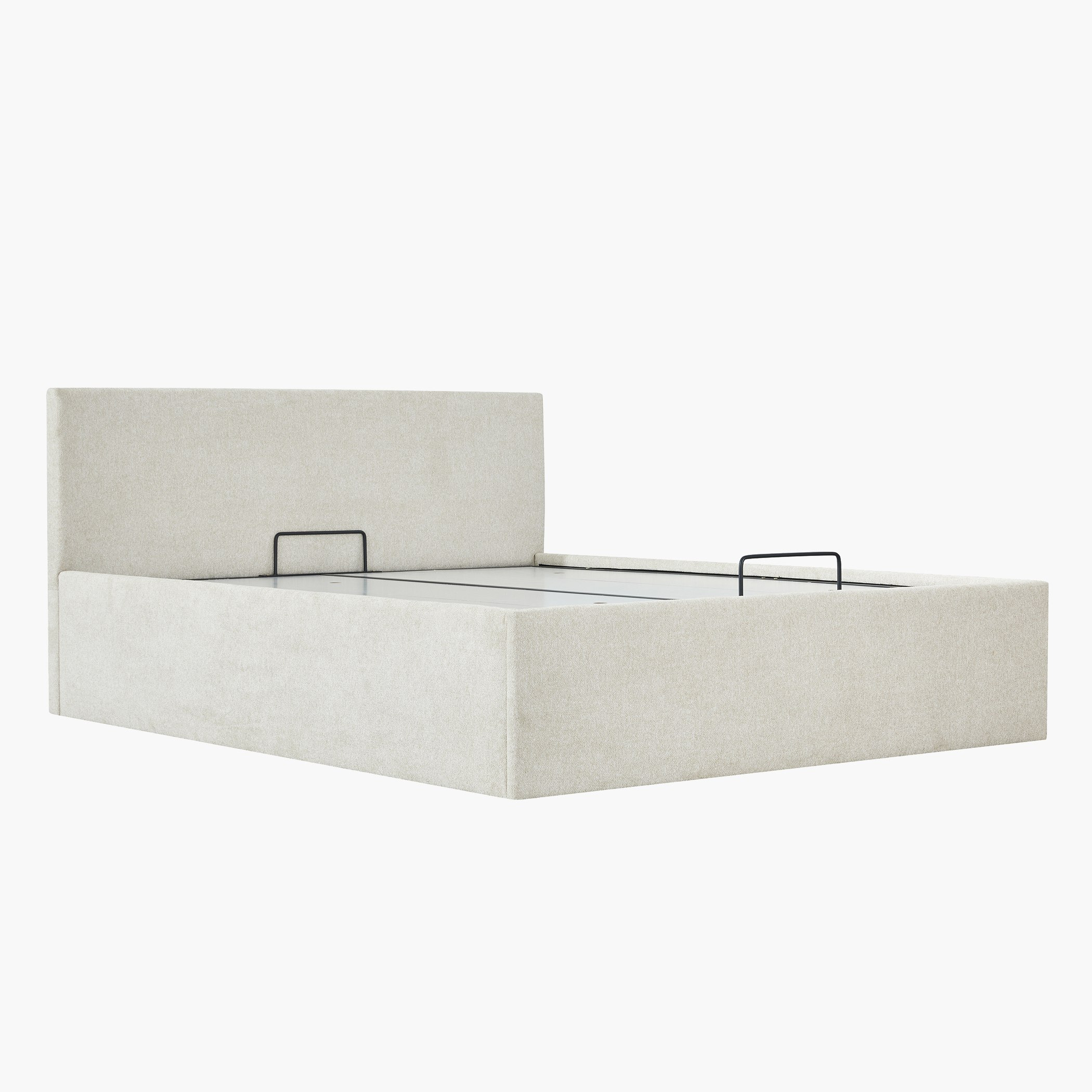 Frankfurt Upholstered Hydraulic Storage King Bed - 180x200 cm-hbxfurniture-bedsandbedsets-beds-king-image-5