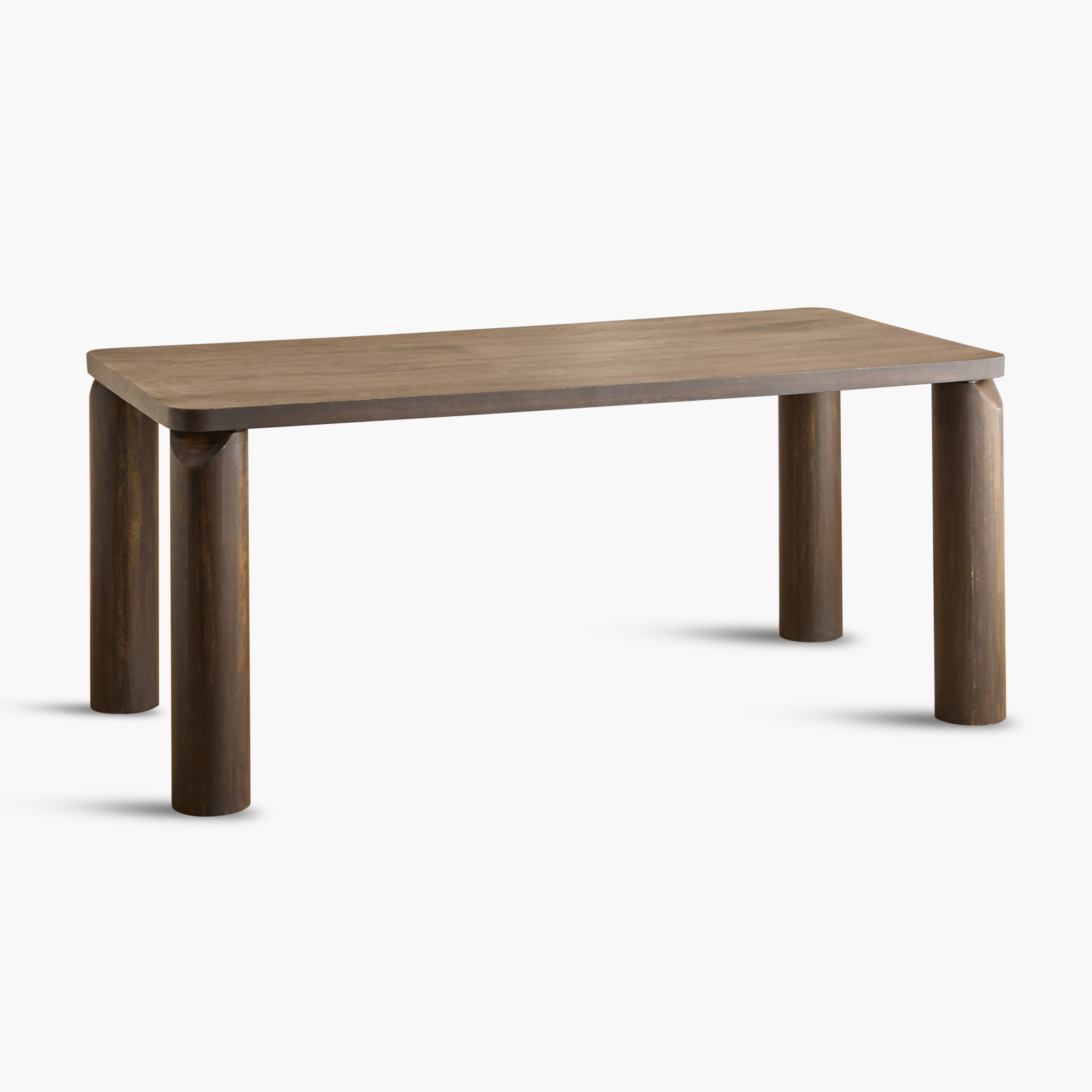 Cavon Pillar 6-Seater Solid Wood Dining Table-hbxdiningroom-diningtablesandsets-diningtables-sixseater-image-6