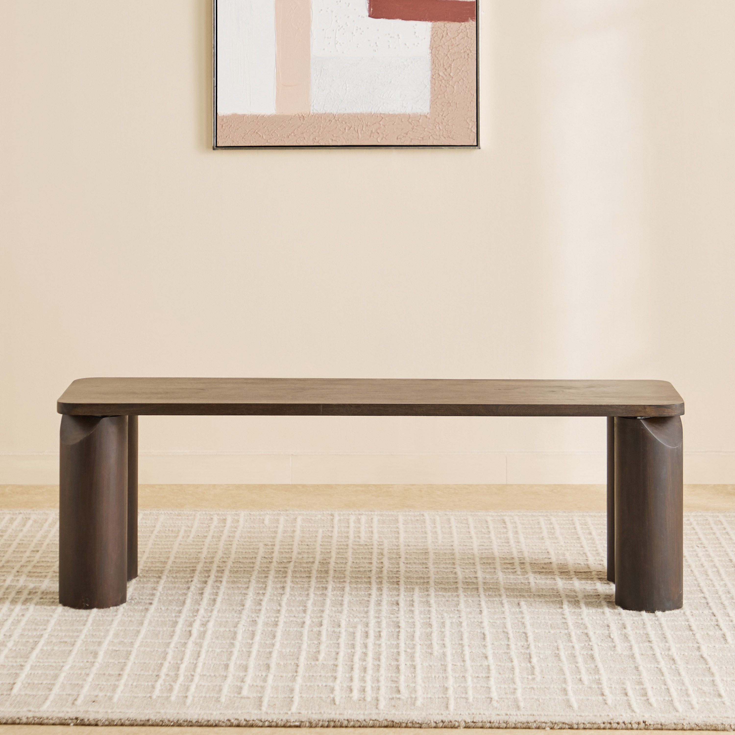 Cavon Pillar Solid Wood Bench-hbxdiningroom-diningchairs-image-2