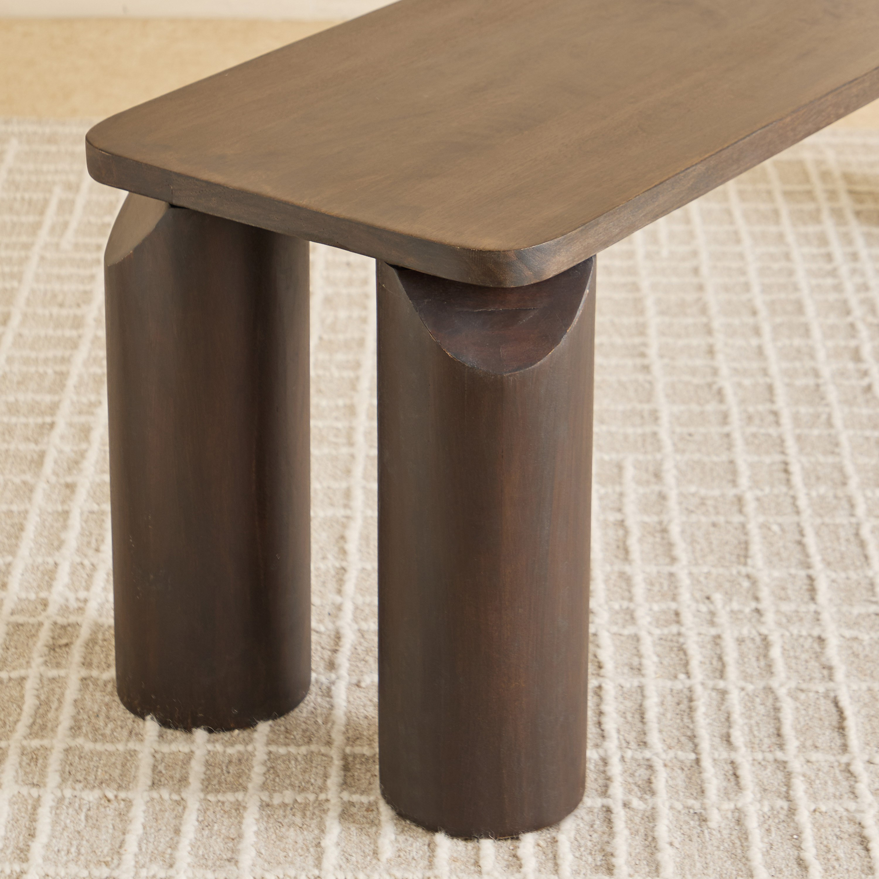 Cavon Pillar Solid Wood Bench-hbxdiningroom-diningchairs-image-4
