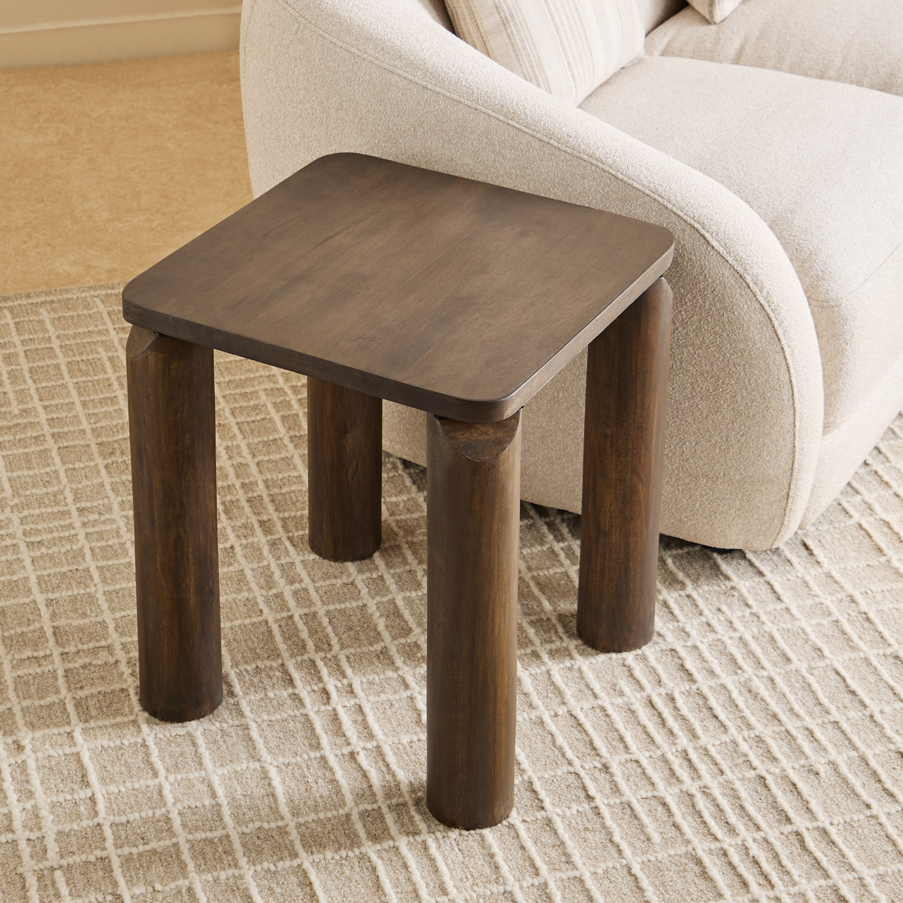 Cavon Pillar Solid Wood End Table-hbxfurniture-livingroom-endtables-image-2