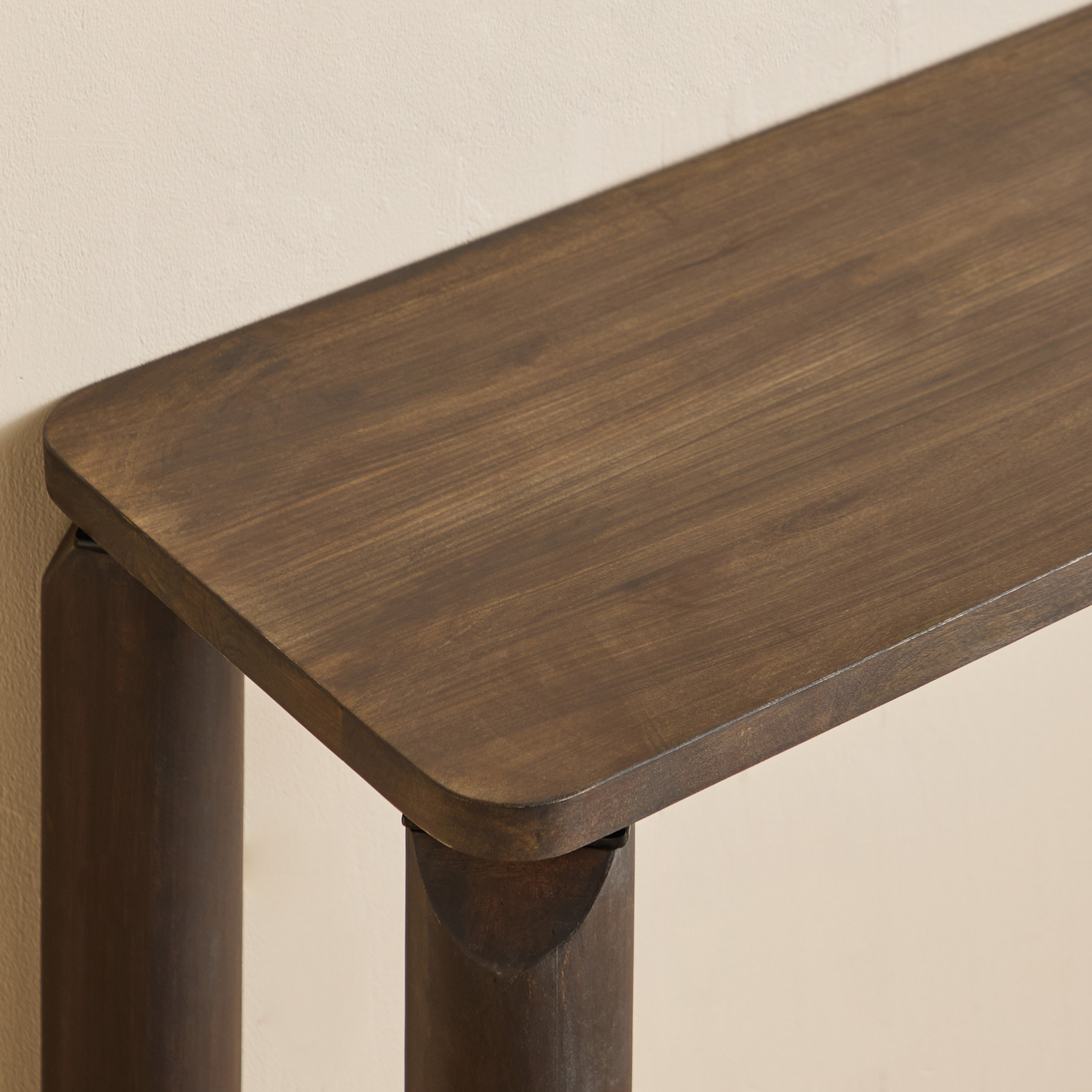 Pillar Solid Wood Console Table-hbxfurniture-tablesandstands-consoletables-image-3