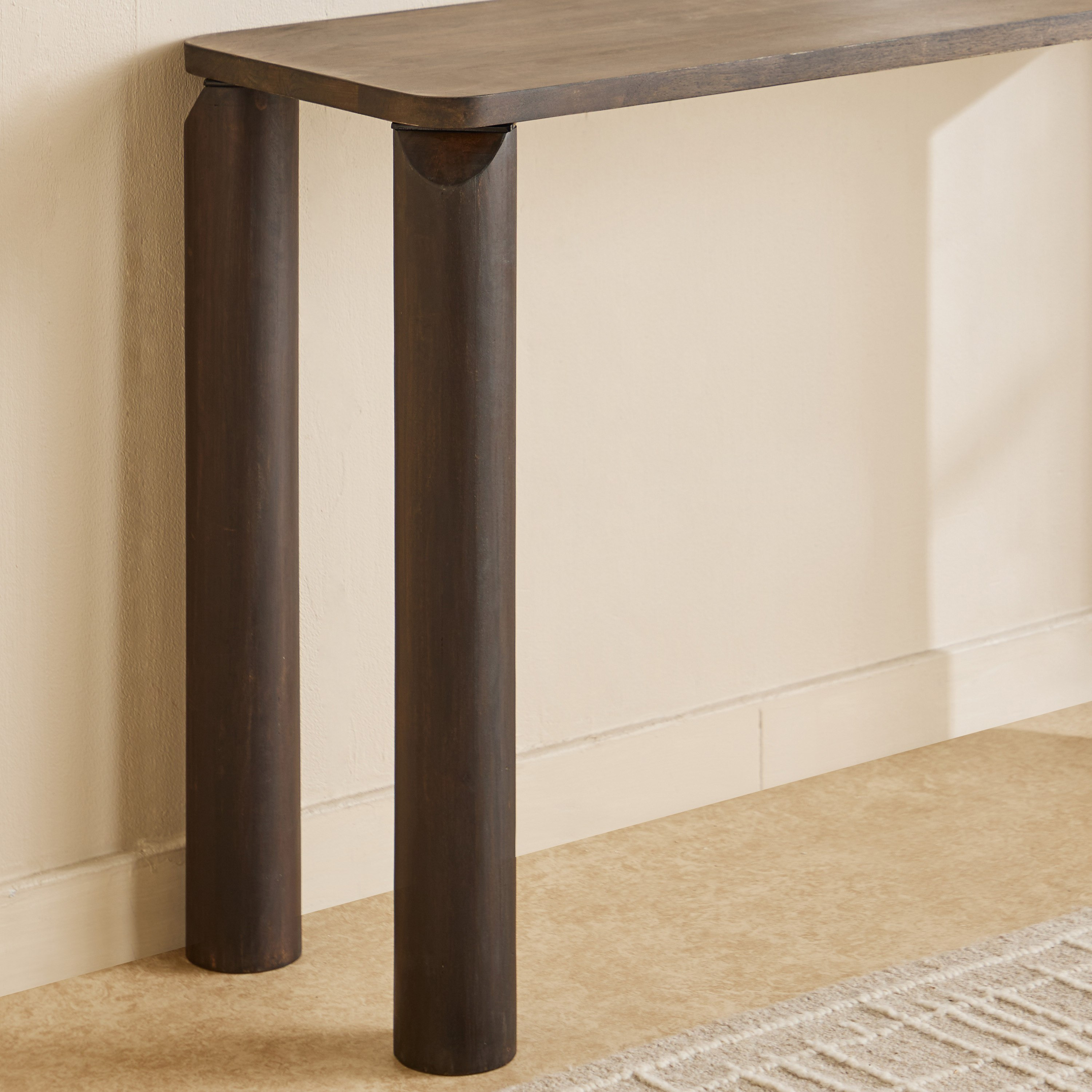 Pillar Solid Wood Console Table-hbxfurniture-tablesandstands-consoletables-image-4