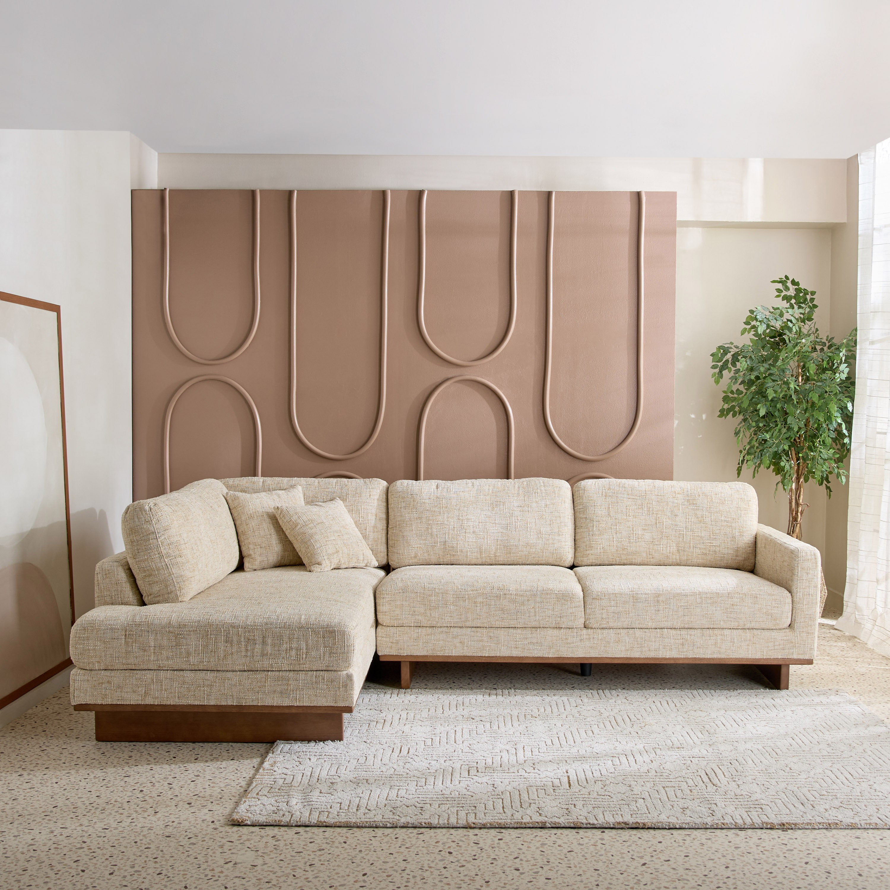 كنبة ركنية يسار قماش بخمسة مقاعد مع وسادتين من مونزا-hbxlivingroom-sofasandarmchairs-cornersofas-image-2