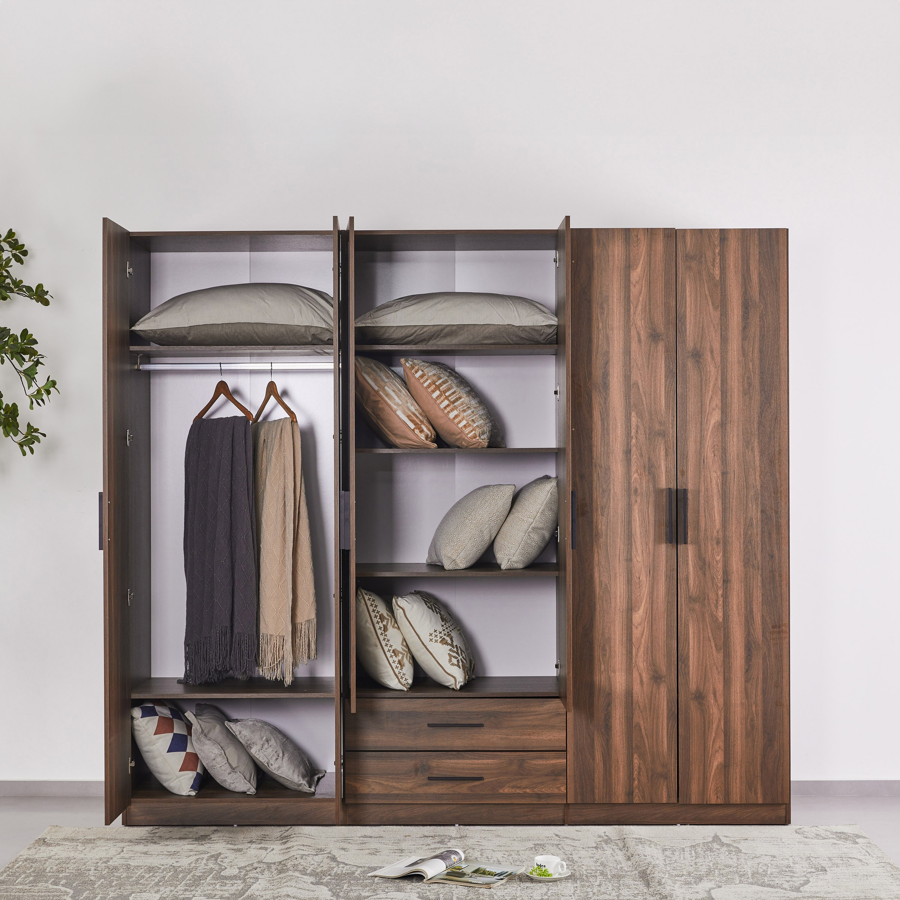 Ruby NXT 6-Door Wardrobe with 2 Drawers and Mirrors-PROMO_HB_SA_HBX10_TH1000_NEW_031025-image-2