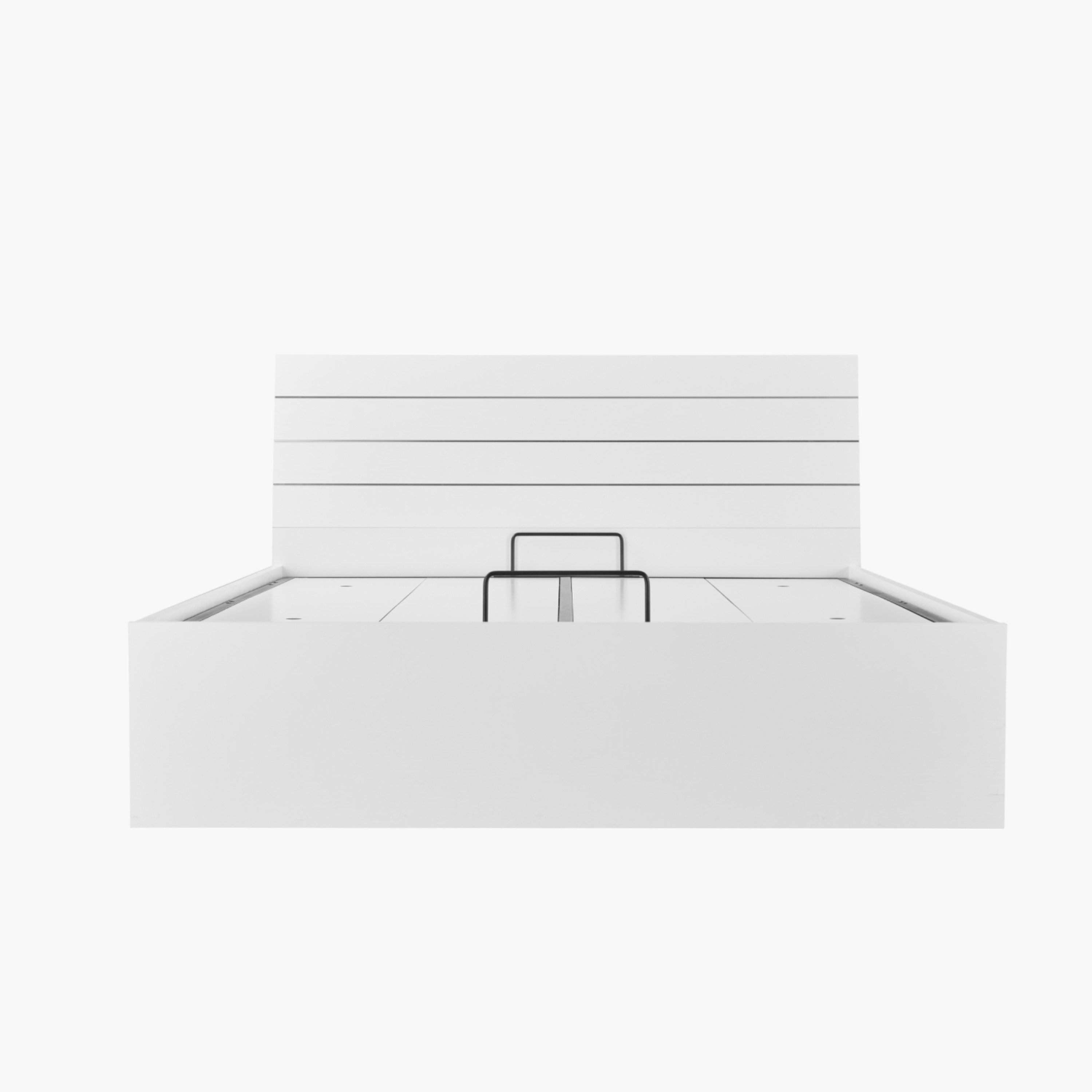 Frankfurt Queen Hydraulic Storage Bed - 160x200 cm-hbxbedroom-bedsandbedsets-beds-queen-image-4