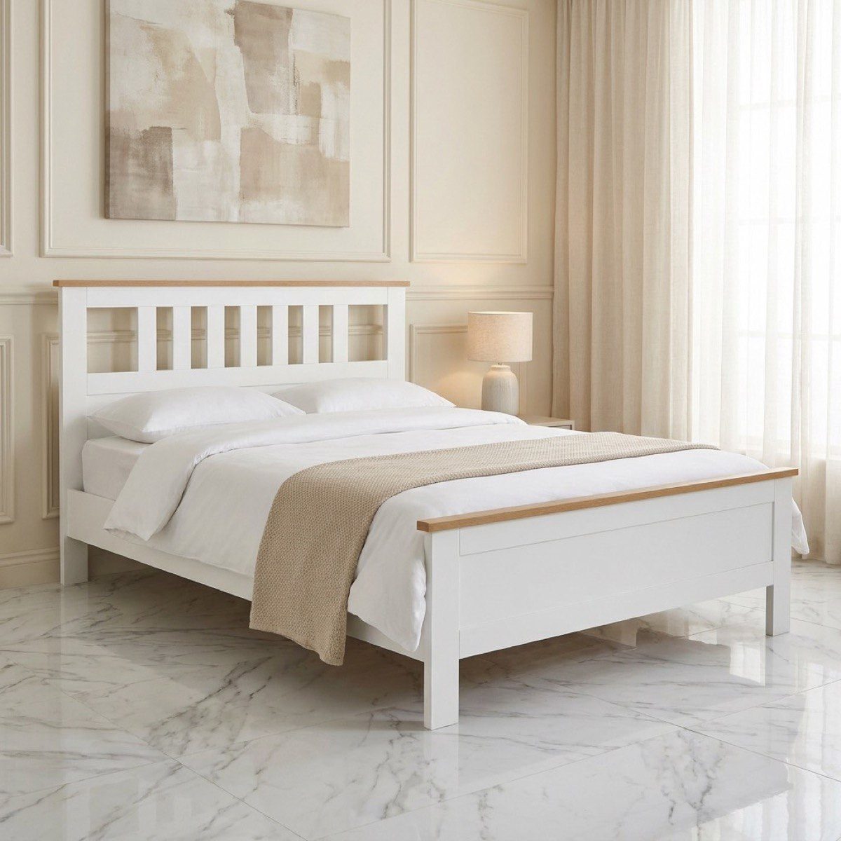 Hampton NXT Queen Bed - 160x200 cm-hbxbedroom-bedsandbedsets-beds-queen-image-1