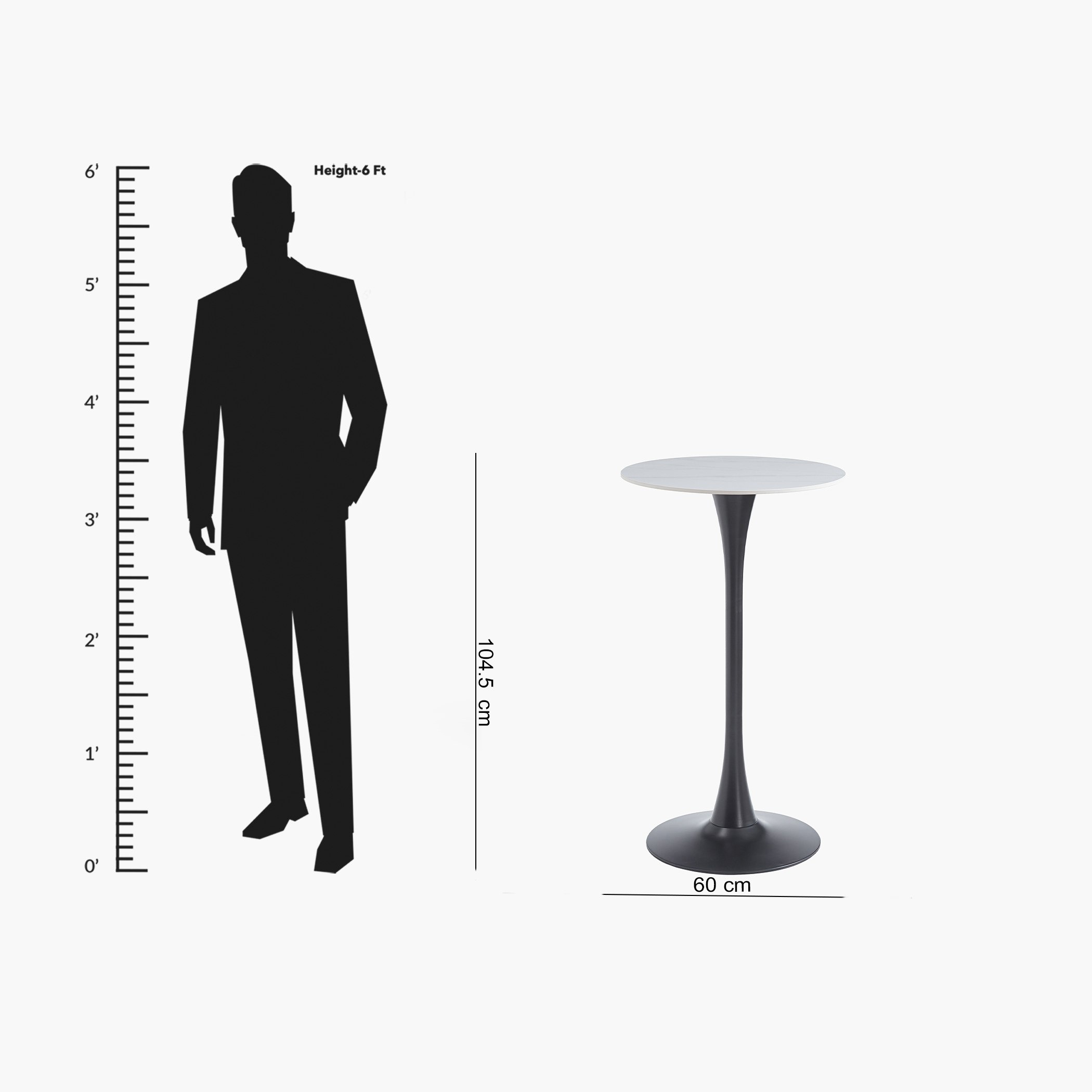 طاولة طعام حجر جيري مستديرة 4 مقاعد من ألفيس-hbxfurniture-diningtablesandsets-diningtables-fourseater-image-7