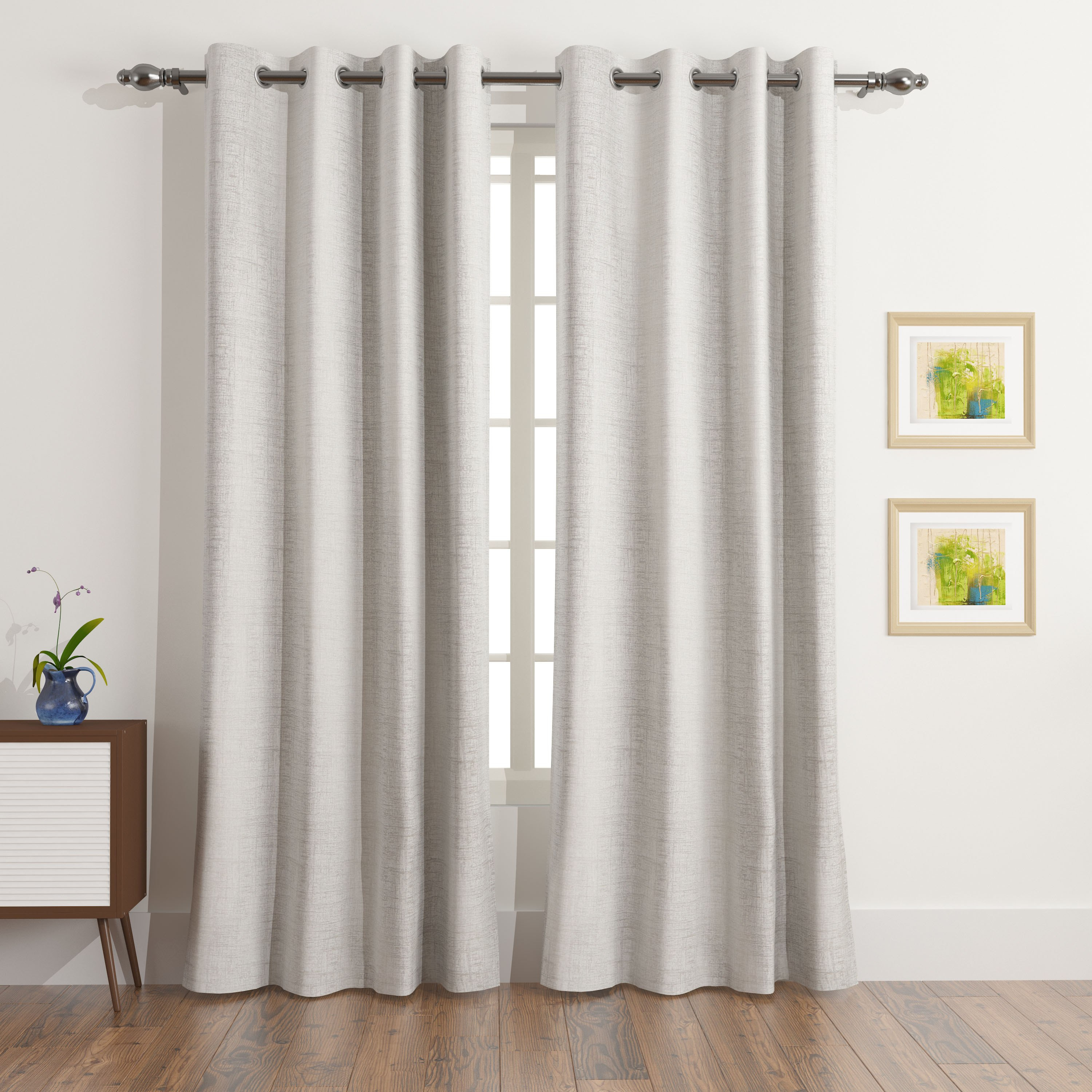 Martha 2-Piece Extra Long Jacquard Blackout Curtain Set - 140x300 cm-PROMO_HB_AE_B1G1_250925-image-1