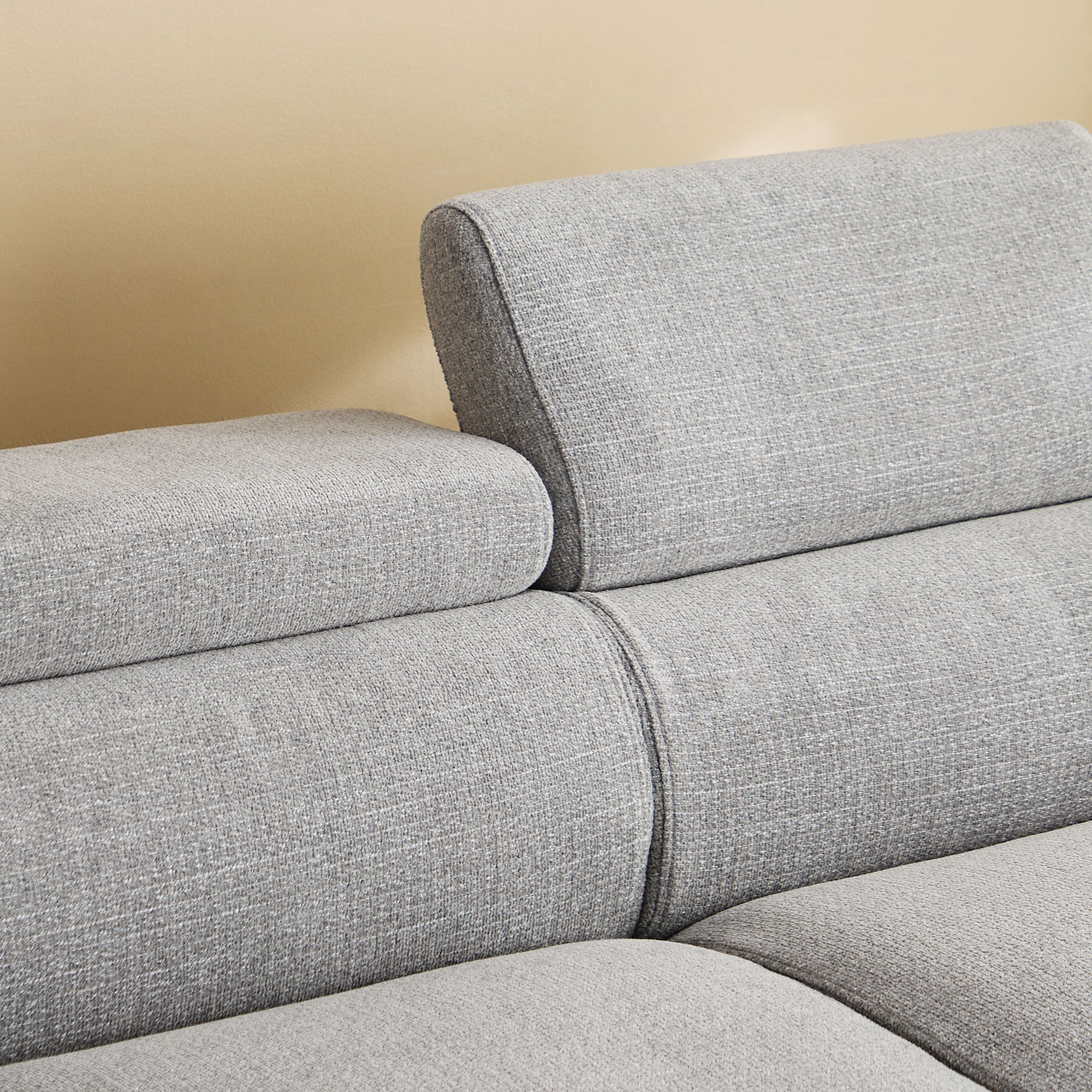 كنبة سرير ركنية يسار 5 مقاعد قماش ووسادتين ومقعد بوحدة تخزين - بافيا-hbxfurniture-sofasandarmchairs-sofabeds-image-13