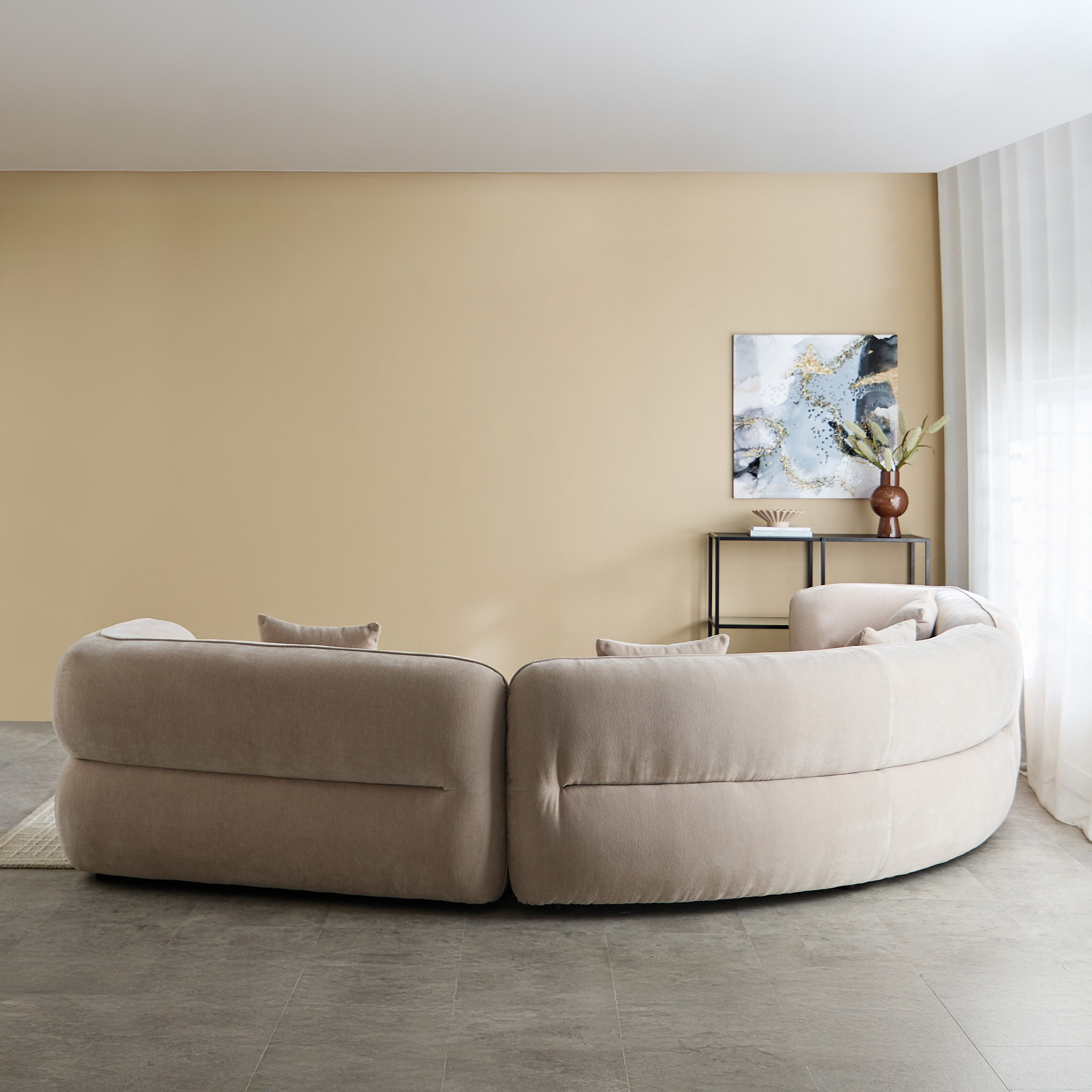 كنبة ركنية مقطعية قماش 6 مقاعد مع 4 وسائد من داروين-hbxlivingroom-sofasandarmchairs-cornersofas-image-3