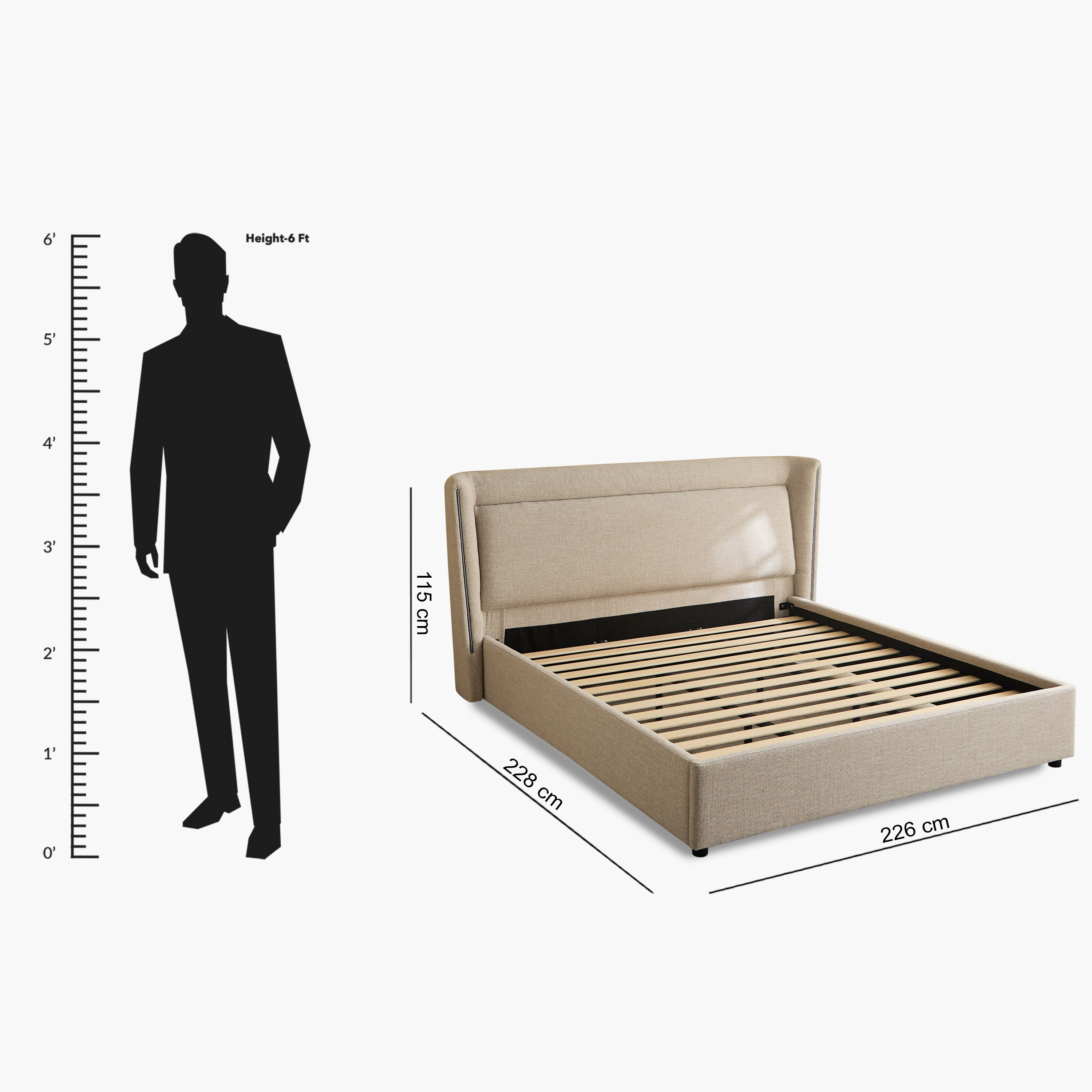 Liberty Aura Smart LED King Upholstered Bed - 180x200 cm-PROMO_HB_UAE_HBX10_250526-image-10
