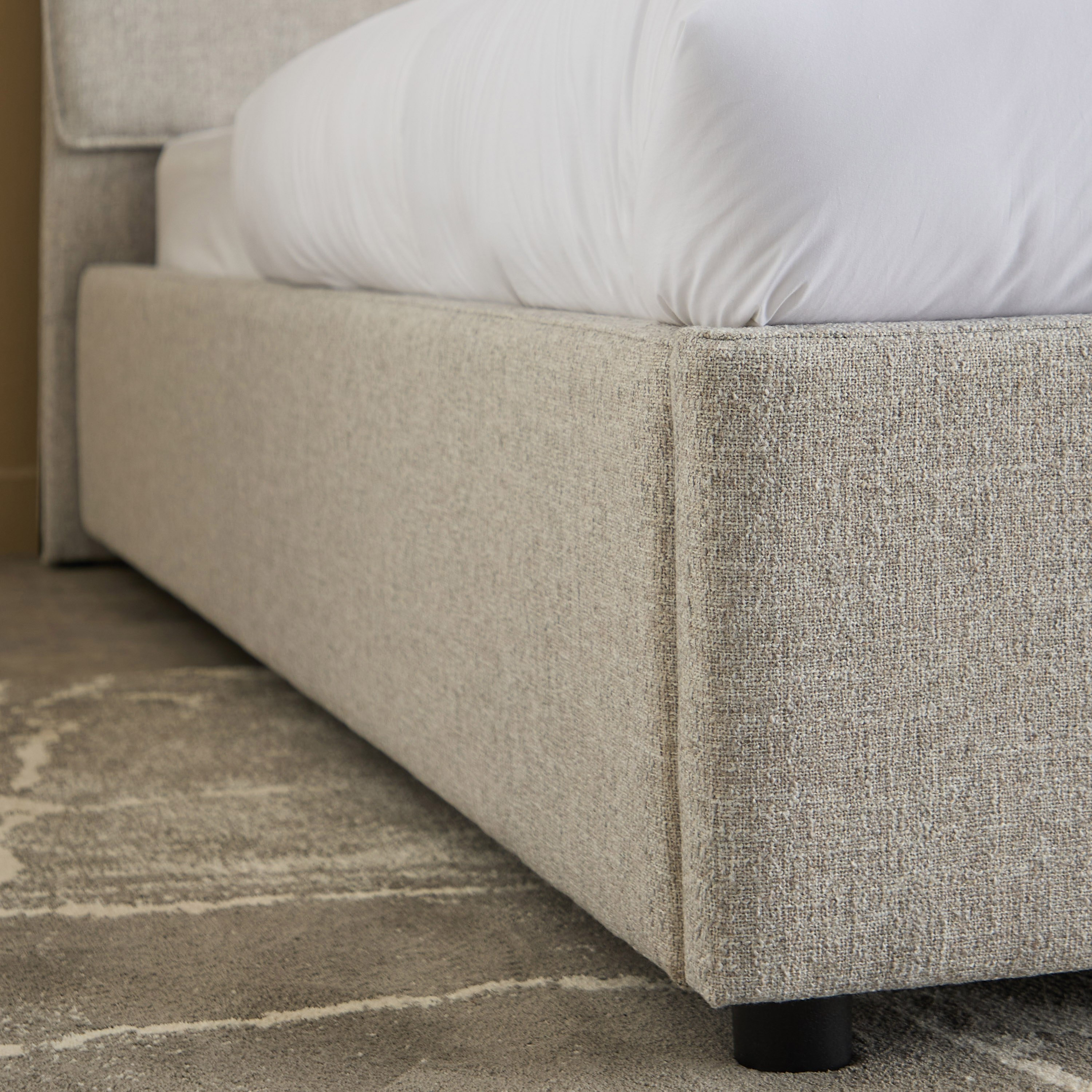 Liberty Contour Queen Upholstered Bed - 160x200 cm-hbxbedroom-bedsandbedsets-beds-queen-image-5