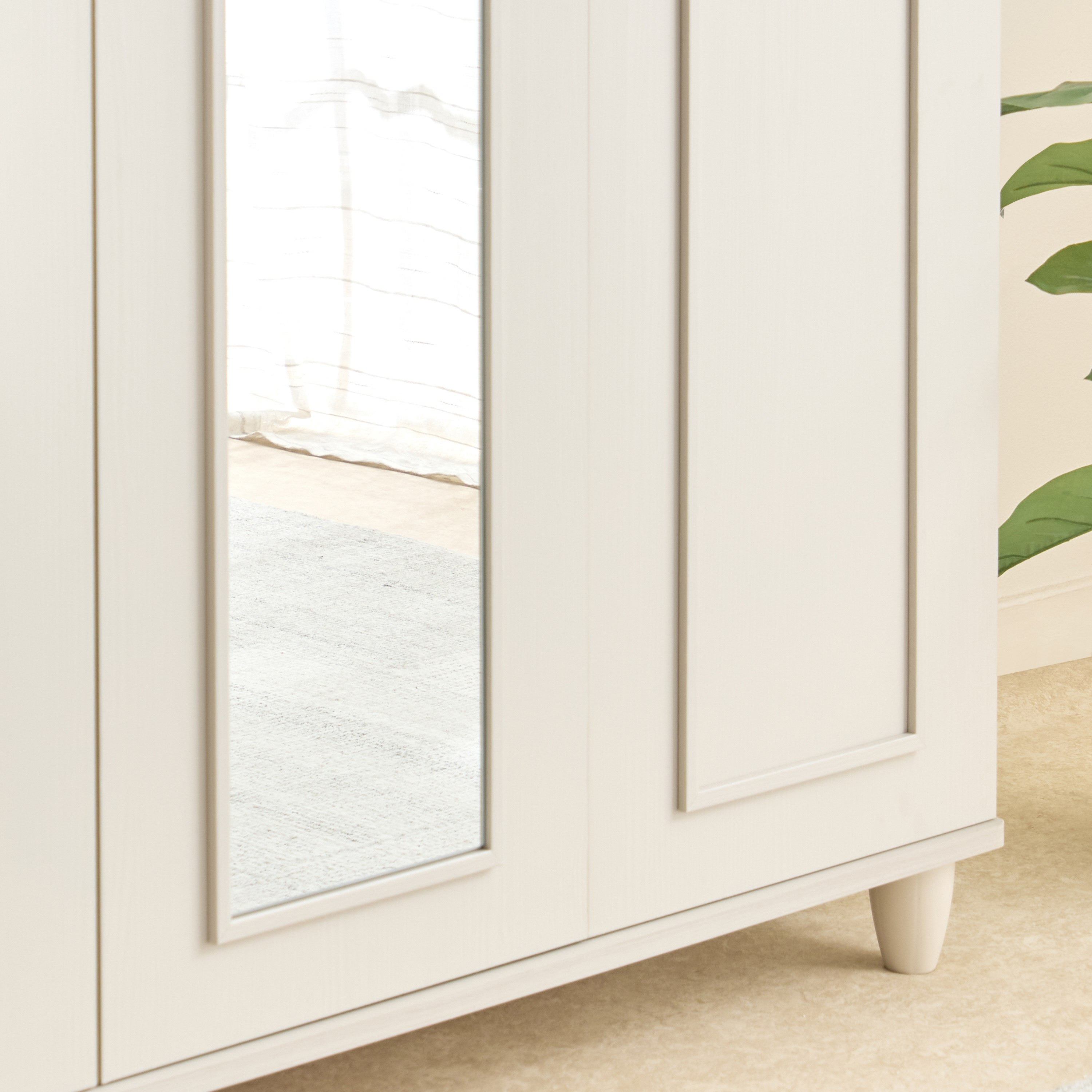 Bergenz 4-Door Wardobe with Mirror-hbxfurniture-wardrobes-image-8