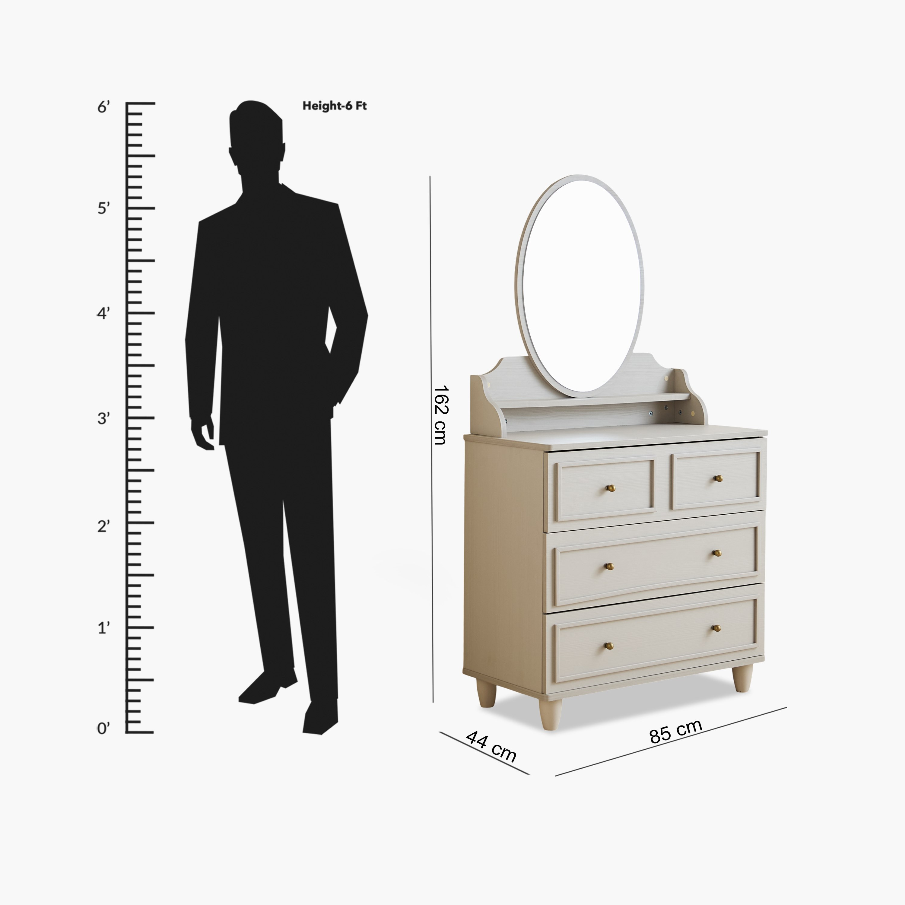 Bergenz 3-Drawer Dresser with Open Shelves and Mirror-hbxfurniture-bedroom-dressersandmirrors-image-9