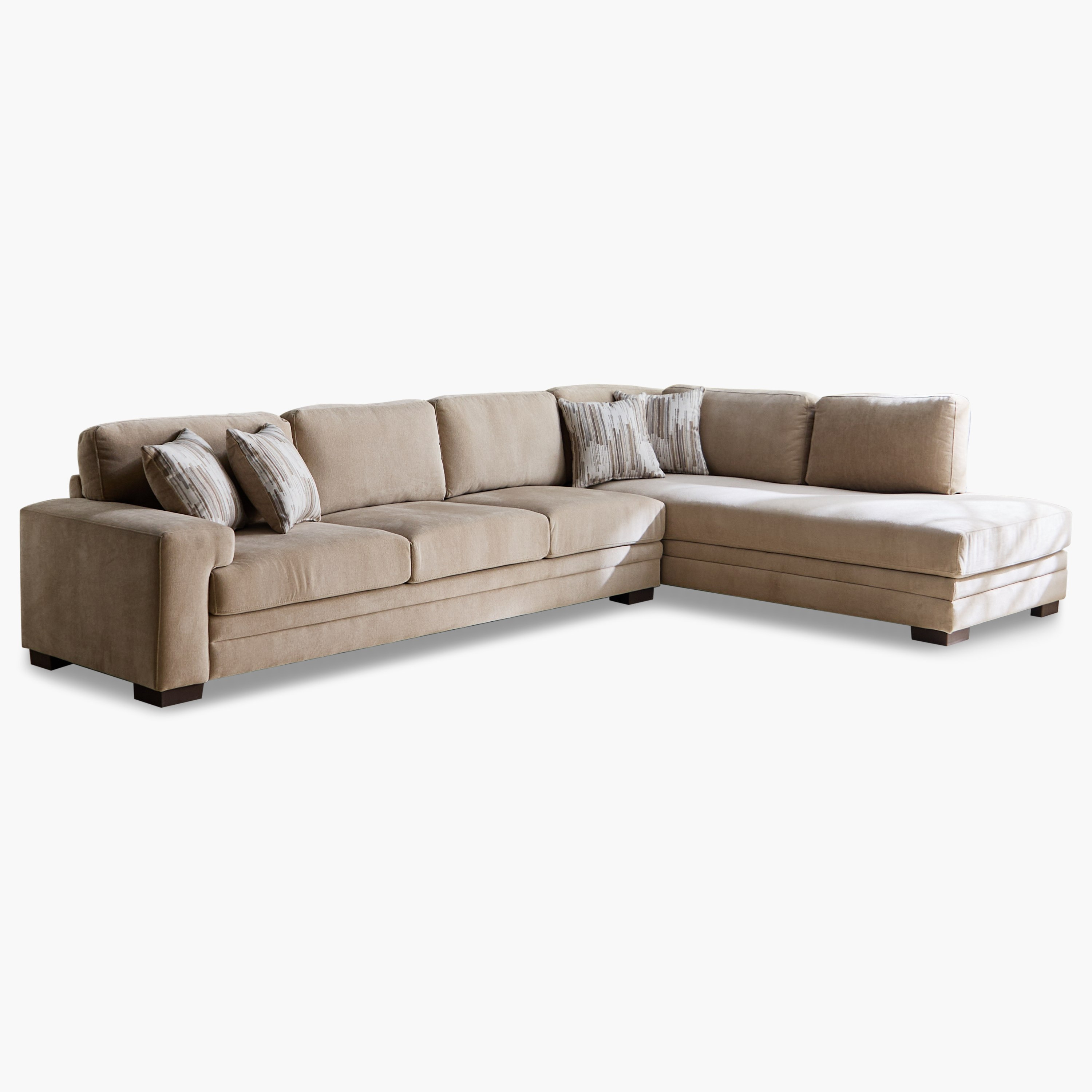كنبة ركنية يمين قماش بـ5 مقاعد و4 وسائد من ريفيرا-hbxlivingroom-sofasandarmchairs-cornersofas-image-12