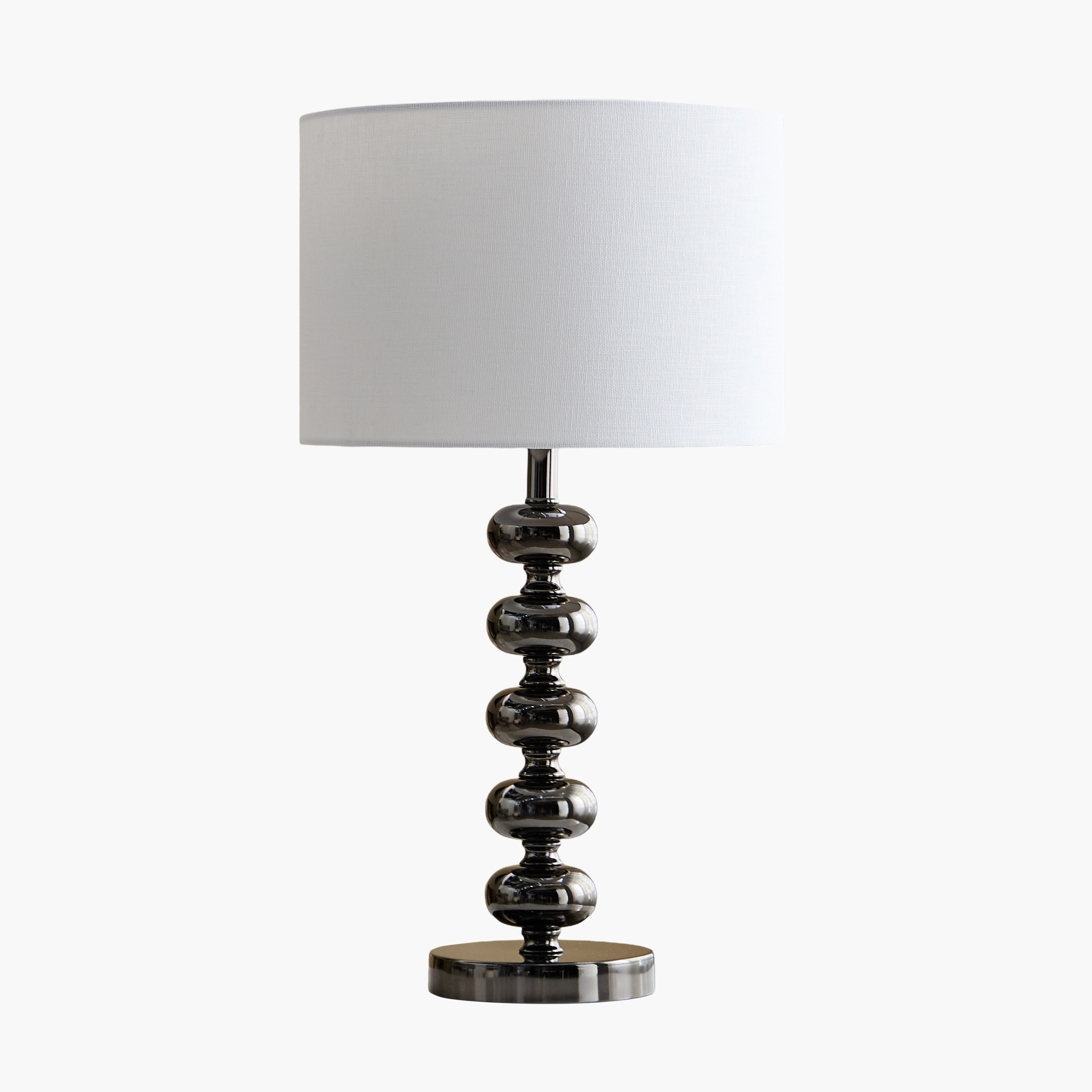 مصباح طاولة معدن بغطاء كتّان من رولينز كاسكي - 30×54 سم-PROMO_HB_AE_B1G1_250925-image-5
