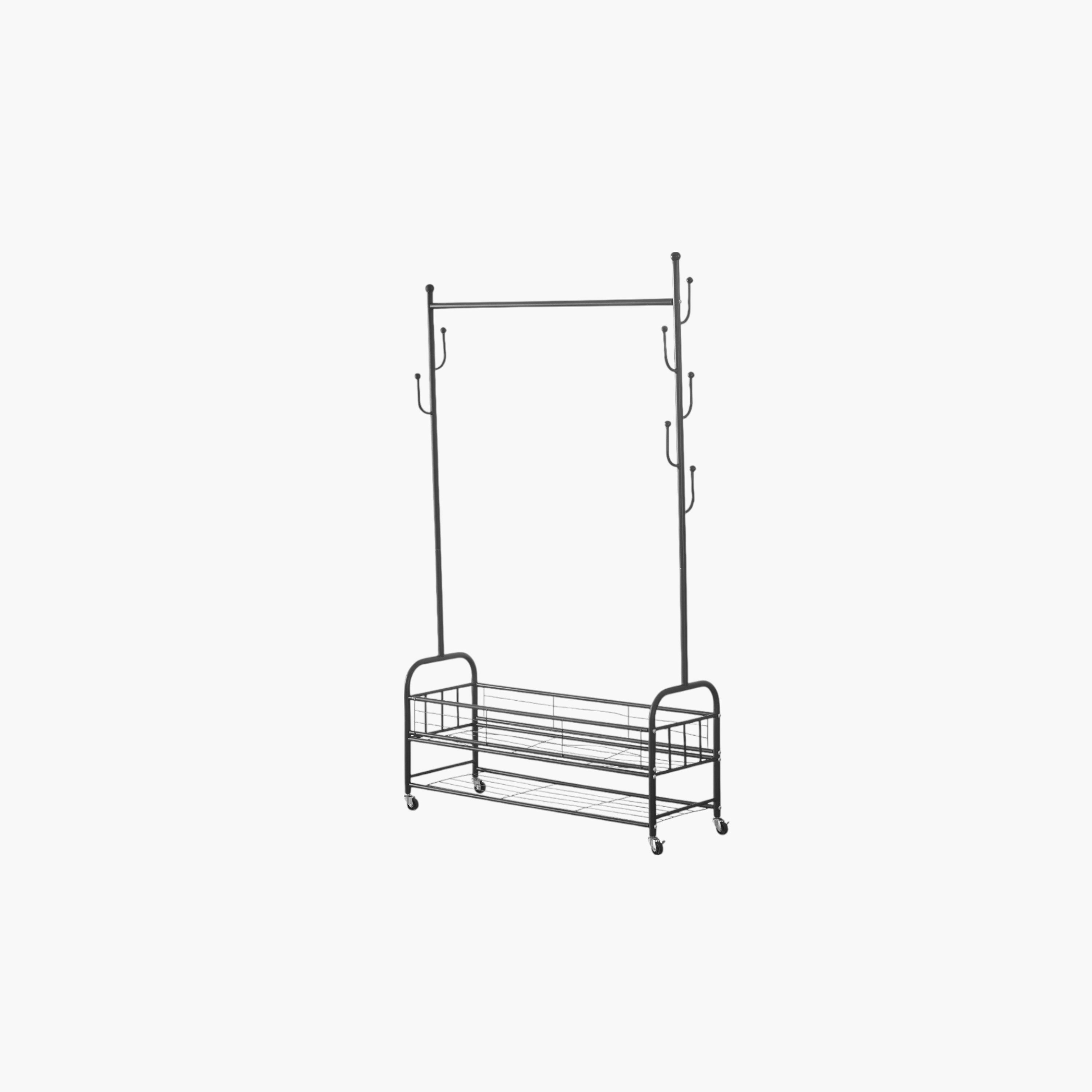 Oliver Large 2-Tier Garment Rack - 100 cm-hbxhomeware-bathandlaundry-clothesdryingracks-image-3