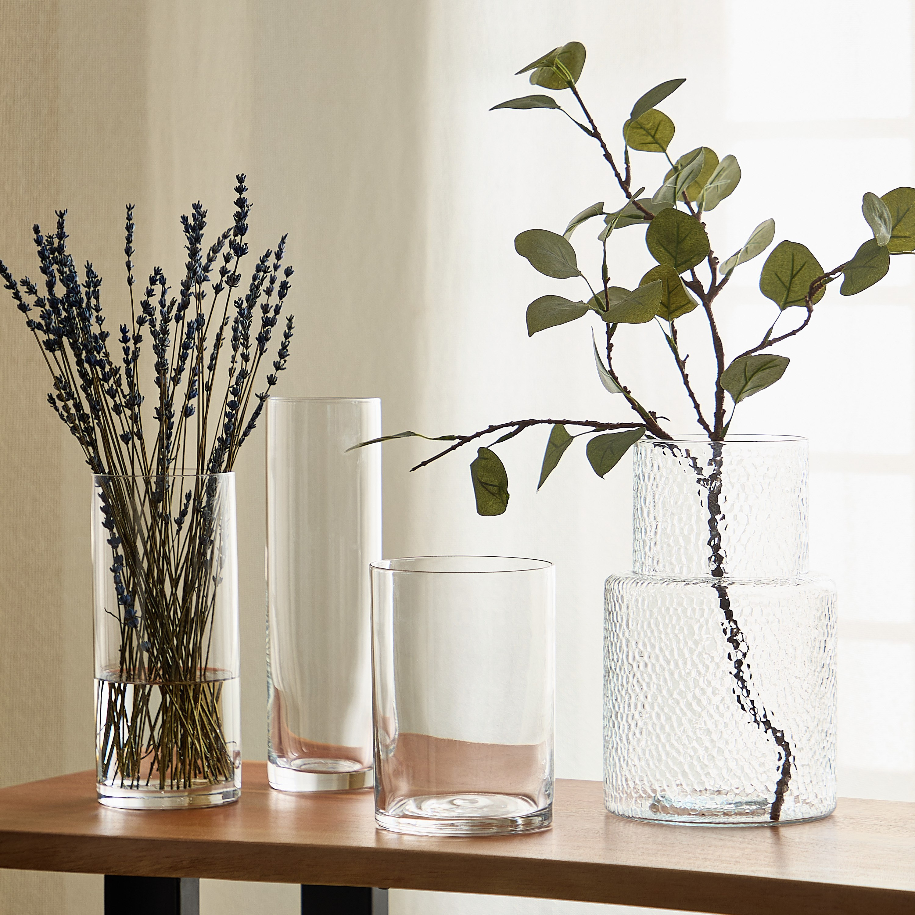 مزهرية زجاج شفافة من أتلانتا - 15.5x26 سم-hbxbedroom-decorandaccessories-vases-image-4