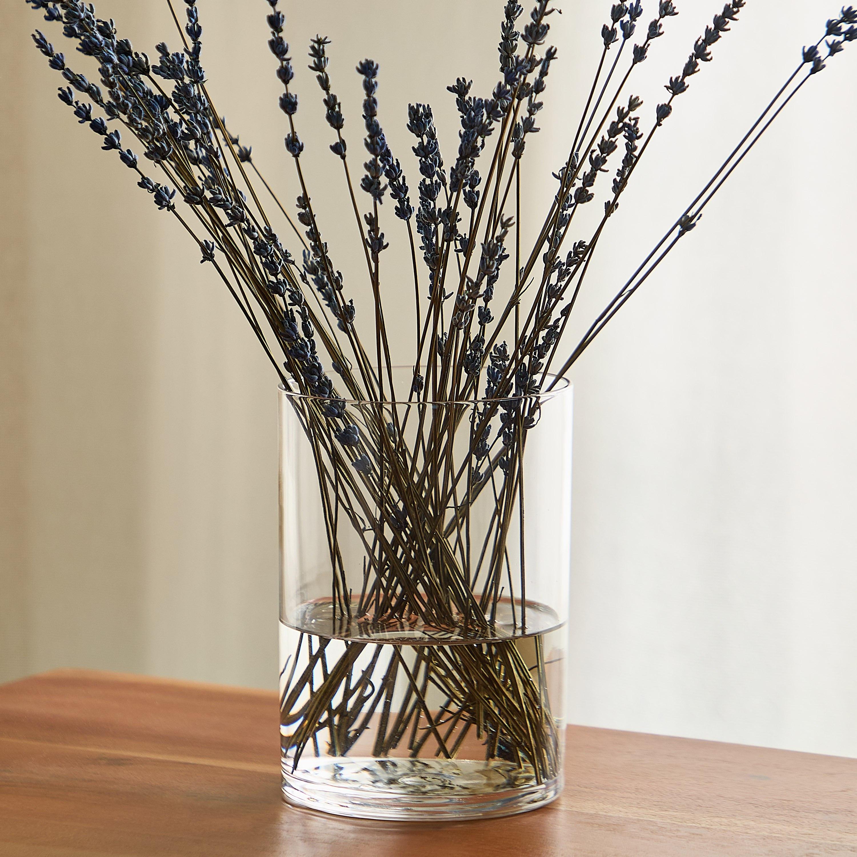 Atlanta cylindrical clear glass vase - 12.5x17.5 cm-hbxbedroom-decorandaccessories-vases-image-1