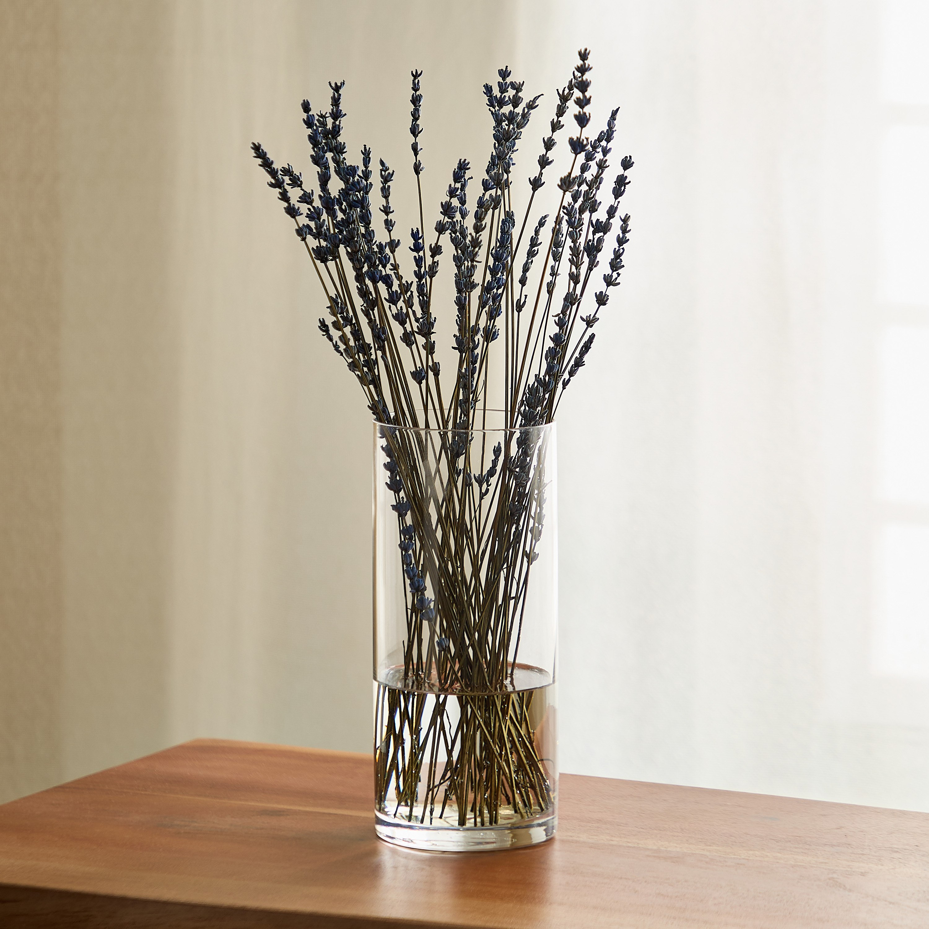 مزهرية زجاج شفافة أسطوانية من أتلانتا - 10x23 سم-hbxbedroom-decorandaccessories-vases-image-1