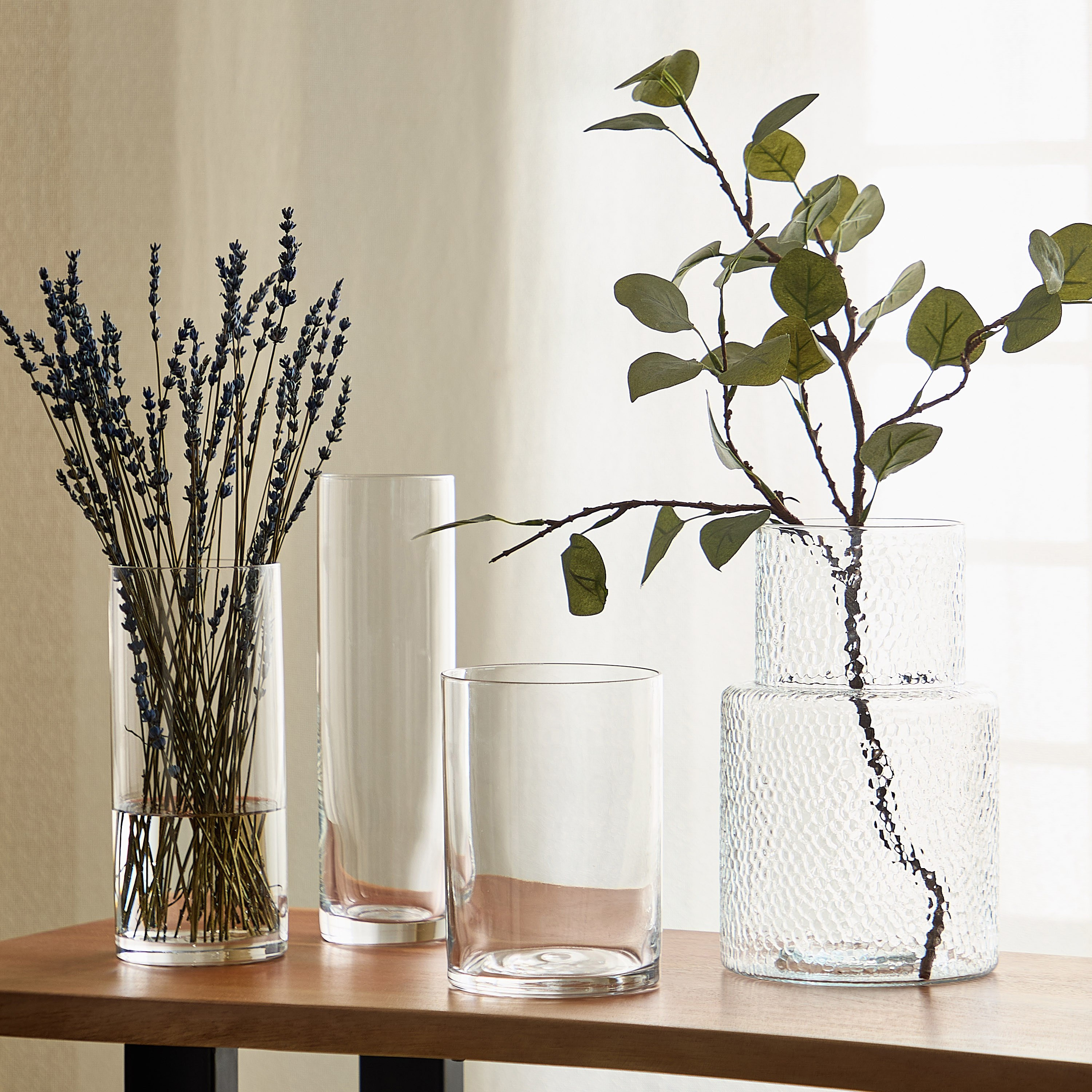 مزهرية زجاج شفافة أسطوانية من أتلانتا - 10x23 سم-hbxbedroom-decorandaccessories-vases-image-4