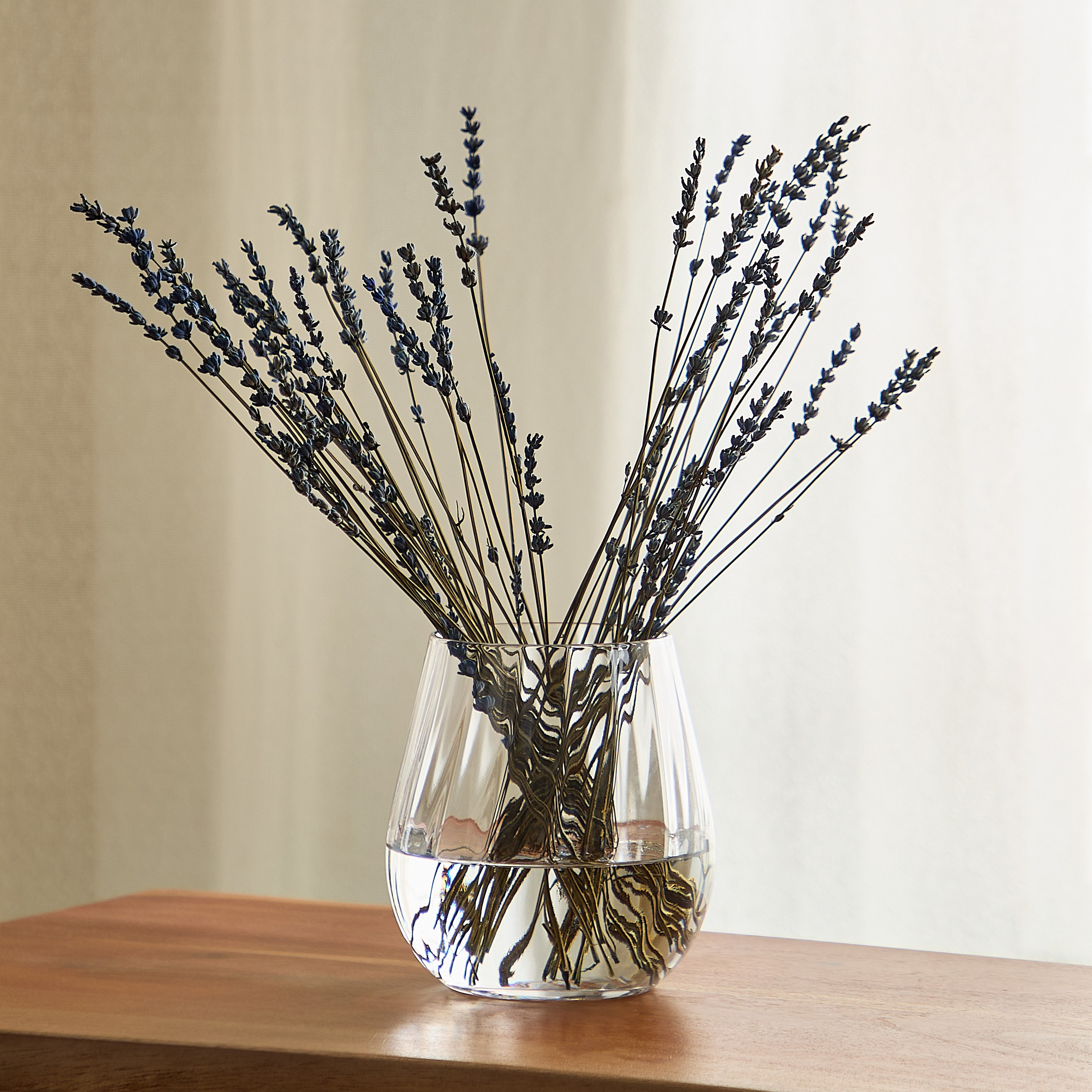 مزهرية زجاح شفافة من أتلانتا - 14x15.5 سم-hbxbedroom-decorandaccessories-vases-image-1