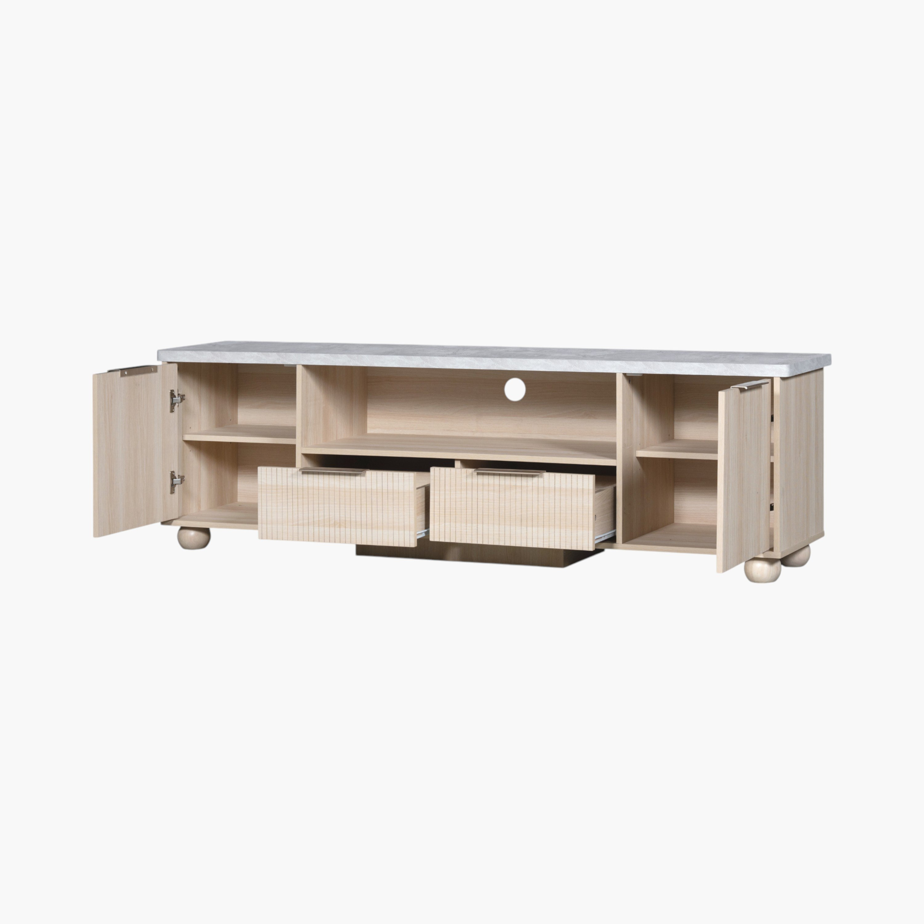 Island TV Unit for TV's upto 70 inches with  2-Door and 2-Drawer-hbxlivingroom-mediaunitsandstorage-tvunits-image-5