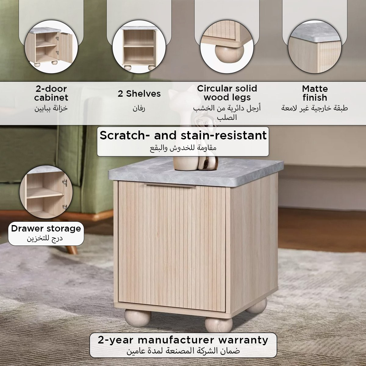 Island End Table with 1 Drawer-hbxfurniture-livingroom-endtables-image-10