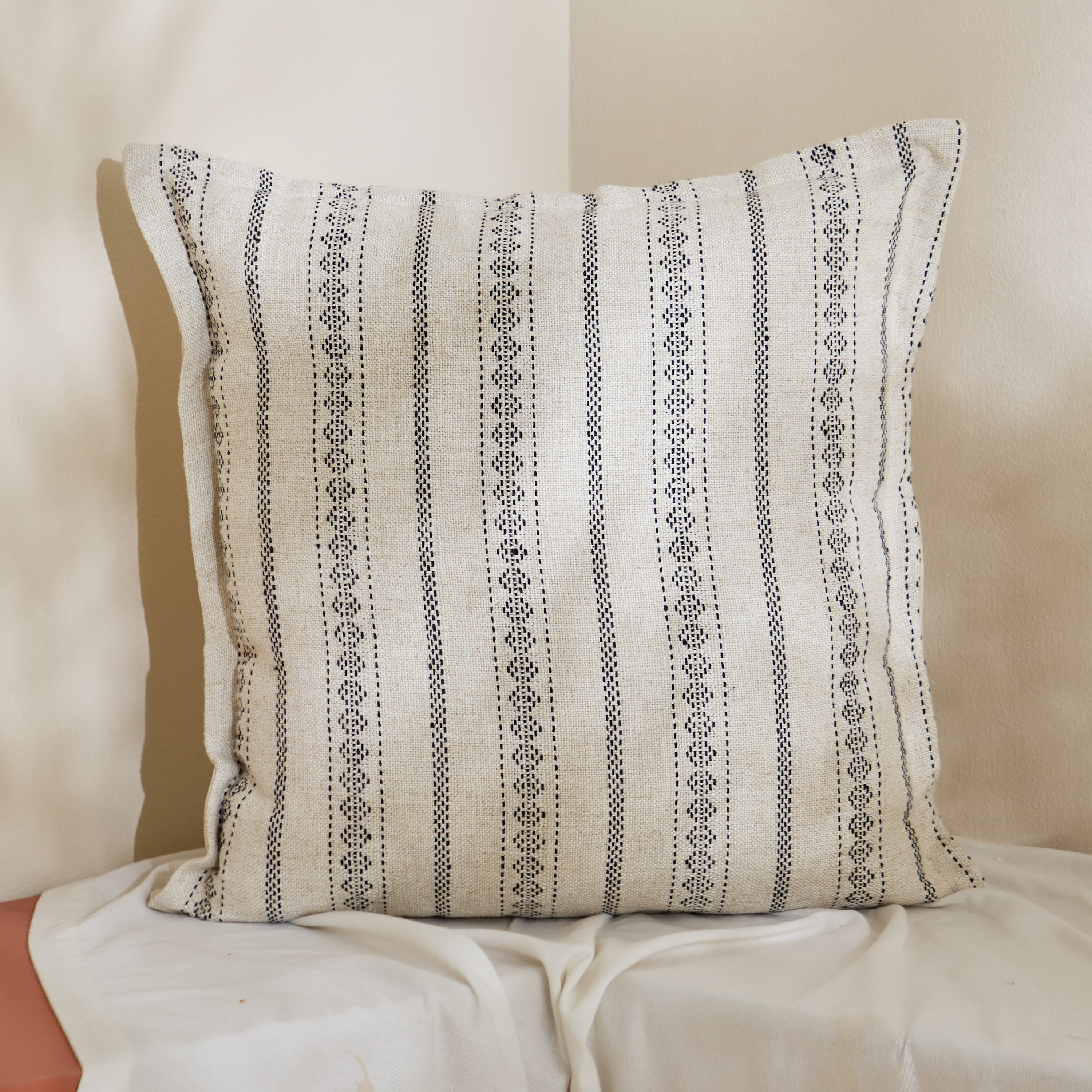 Cozy Duo 2-Piece Stripe Filled Cushion Set - 50x50 cm-hbxhomeware-hbxbedroom-image-2