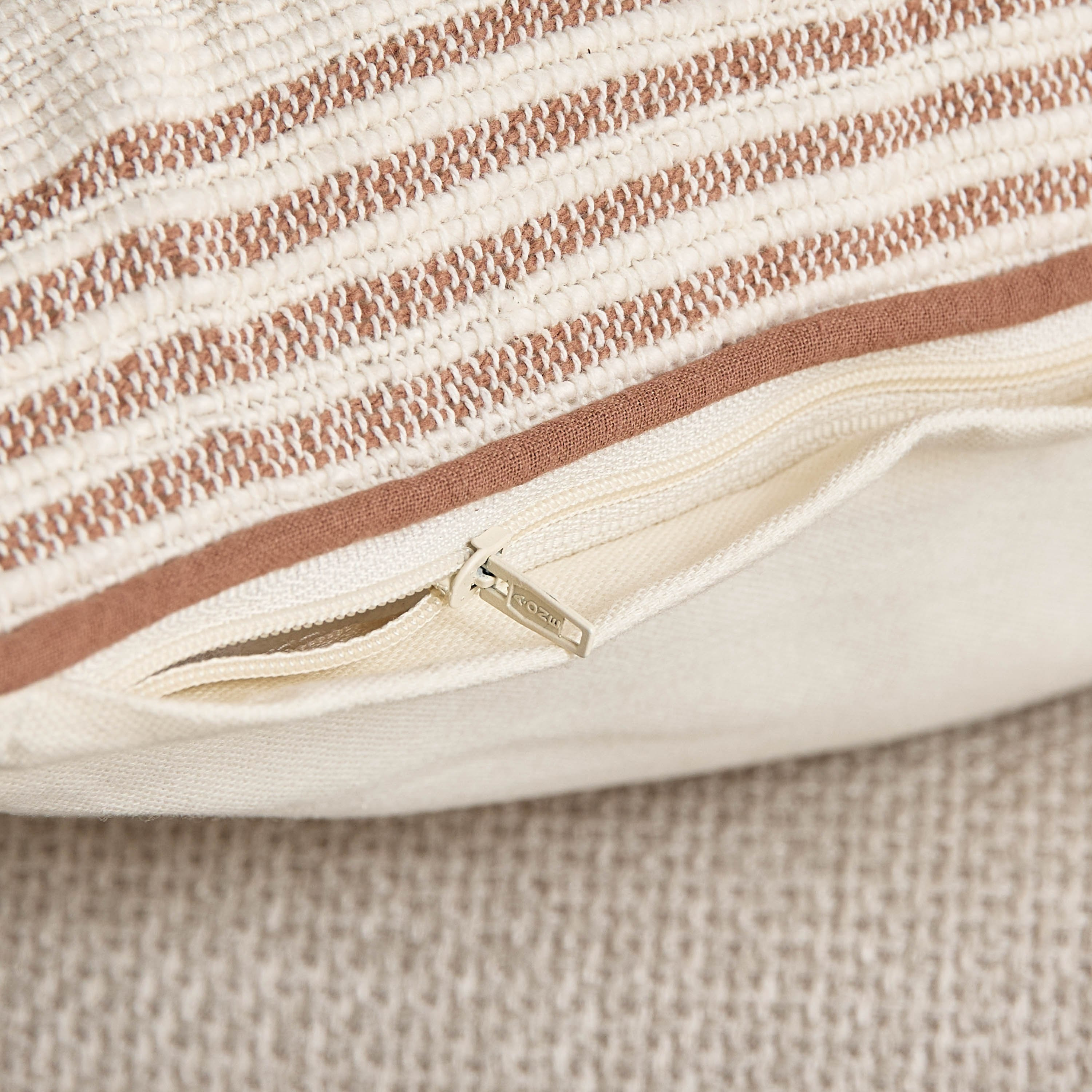 Arterra Handwoven Striped Filled Cushion - 50x50 cm-hbxhomeware-hbxkidsandyouth-image-3