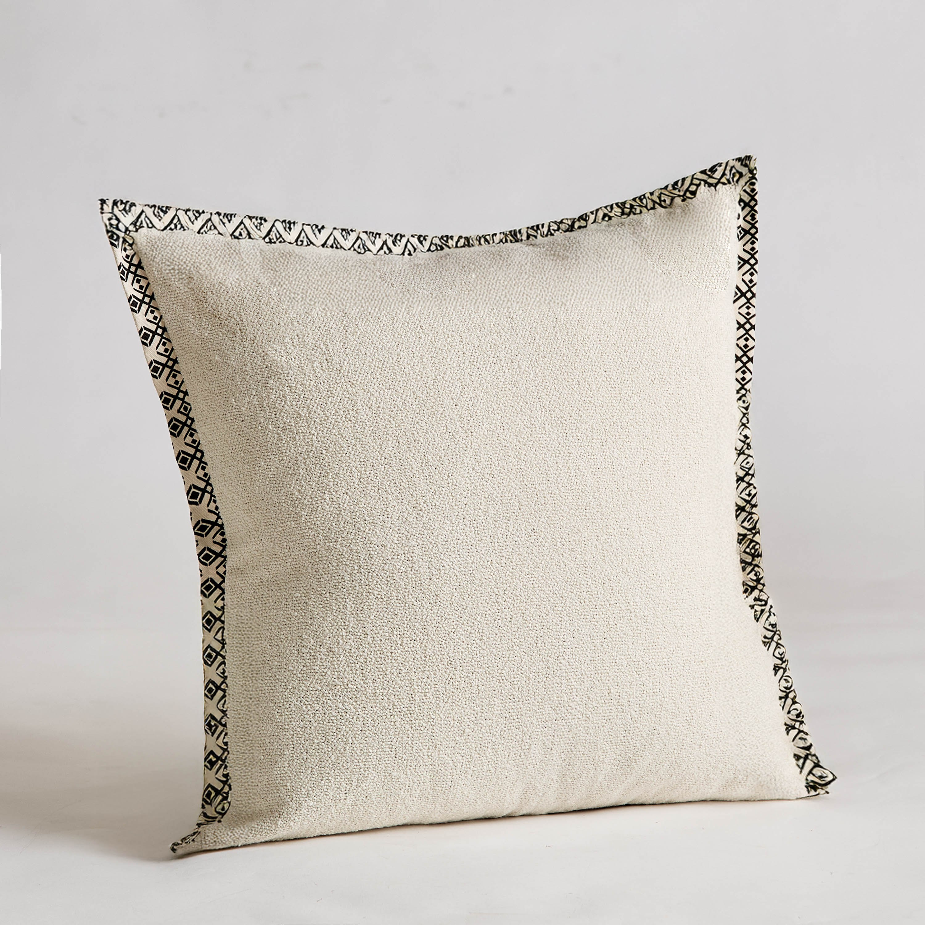 NoirClay Printed Flange Filled Cushion - 50x50 cm-hbxhomeware-hbxkidsandyouth-image-5