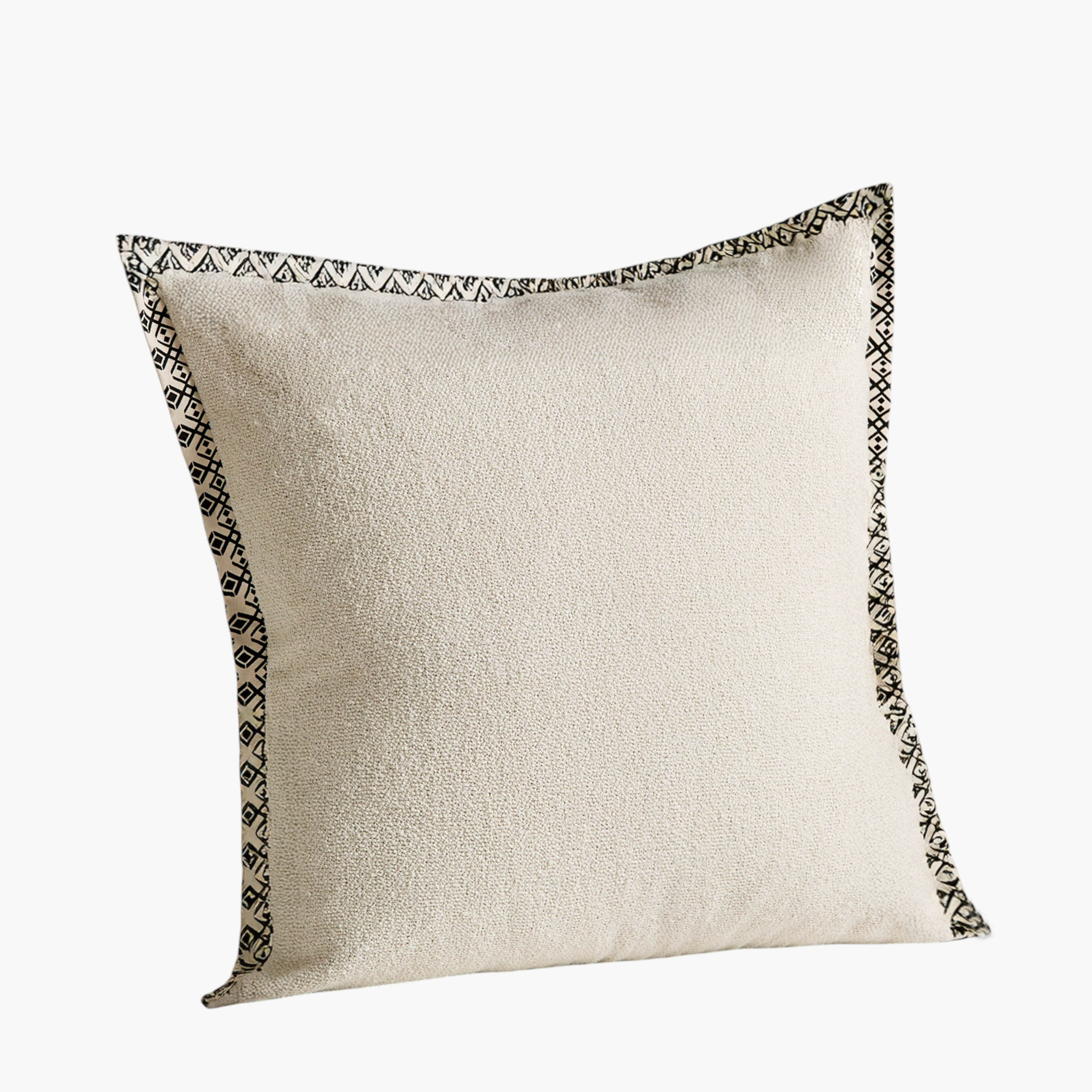 NoirClay Printed Flange Filled Cushion - 50x50 cm-hbxhomeware-hbxkidsandyouth-image-6
