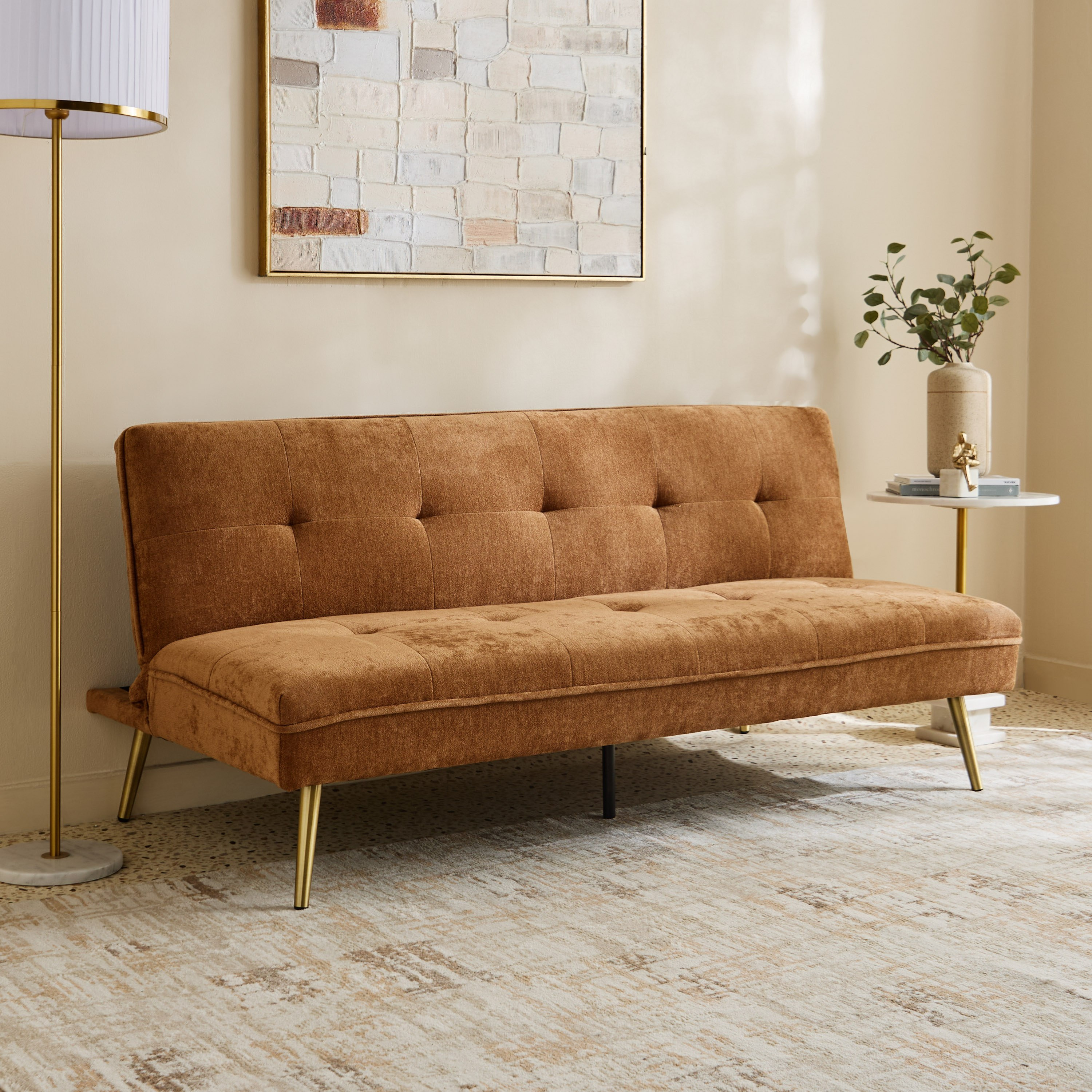 كنبة سرير 3 مقاعد قماش من موڤو تروي-hbxfurniture-sofasandarmchairs-sofabeds-image-1