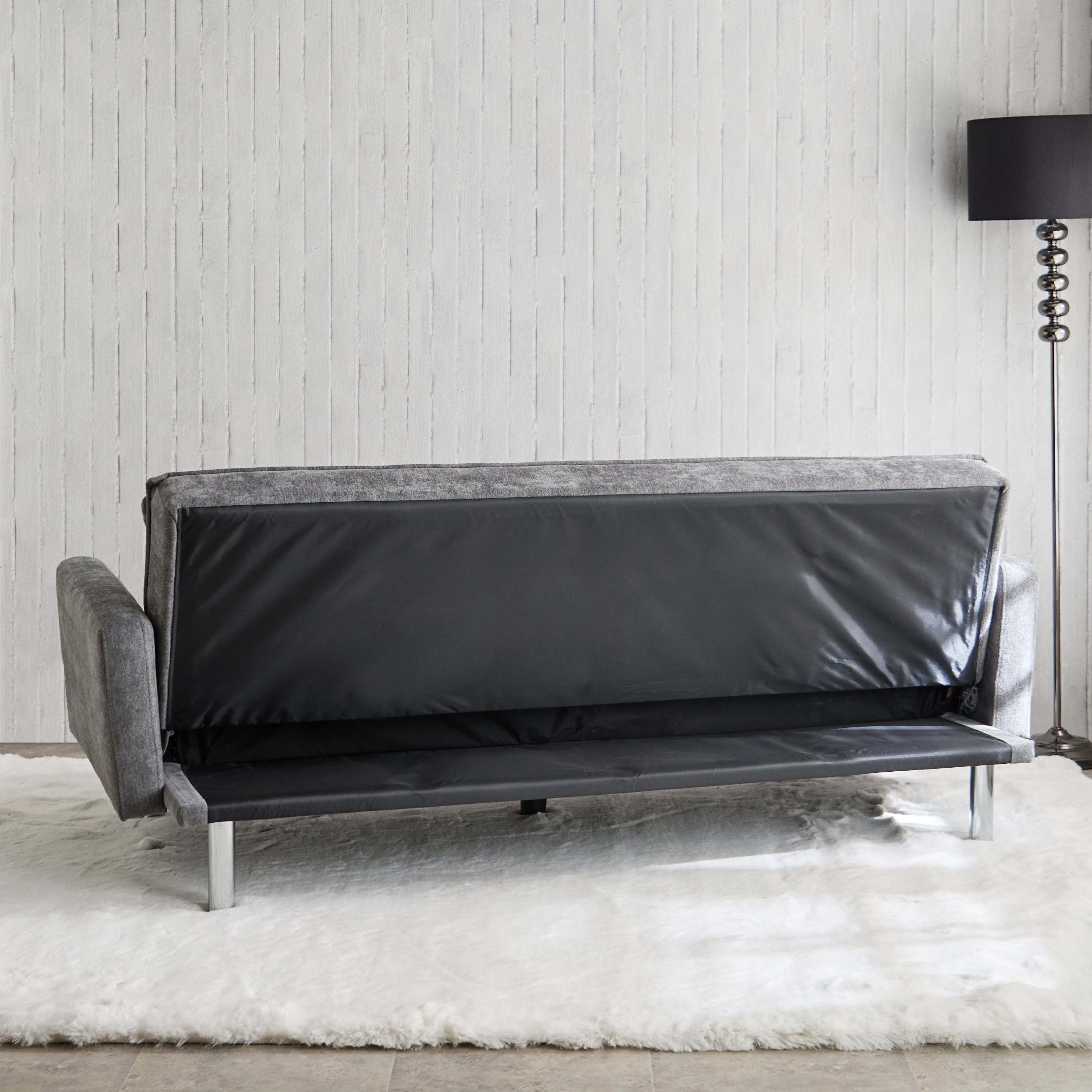 Movo Palmer 3-Seater Fabric Sofa Bed with 2 Cushions-hbxfurniture-sofasandarmchairs-sofabeds-image-5