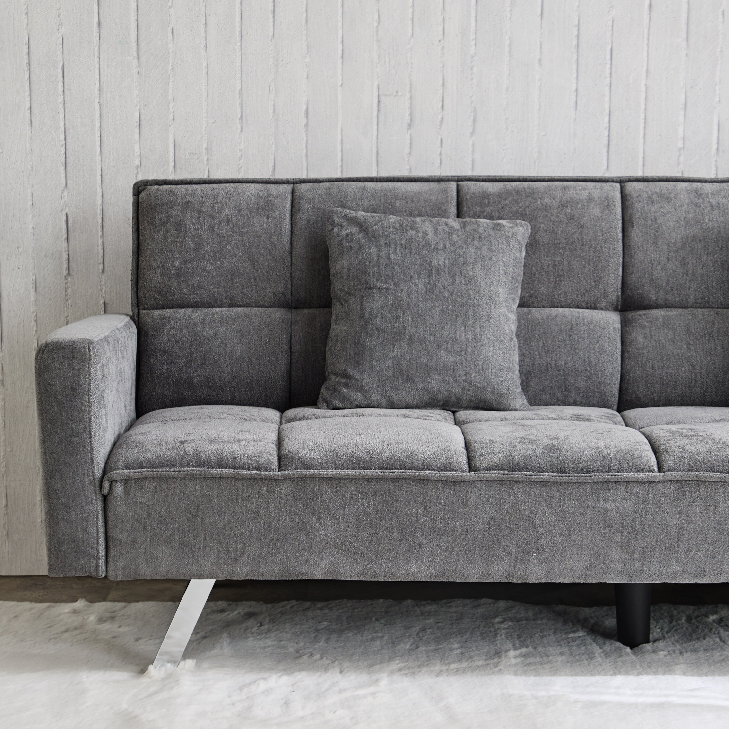 Movo Palmer 3-Seater Fabric Sofa Bed with 2 Cushions-hbxfurniture-sofasandarmchairs-sofabeds-image-7