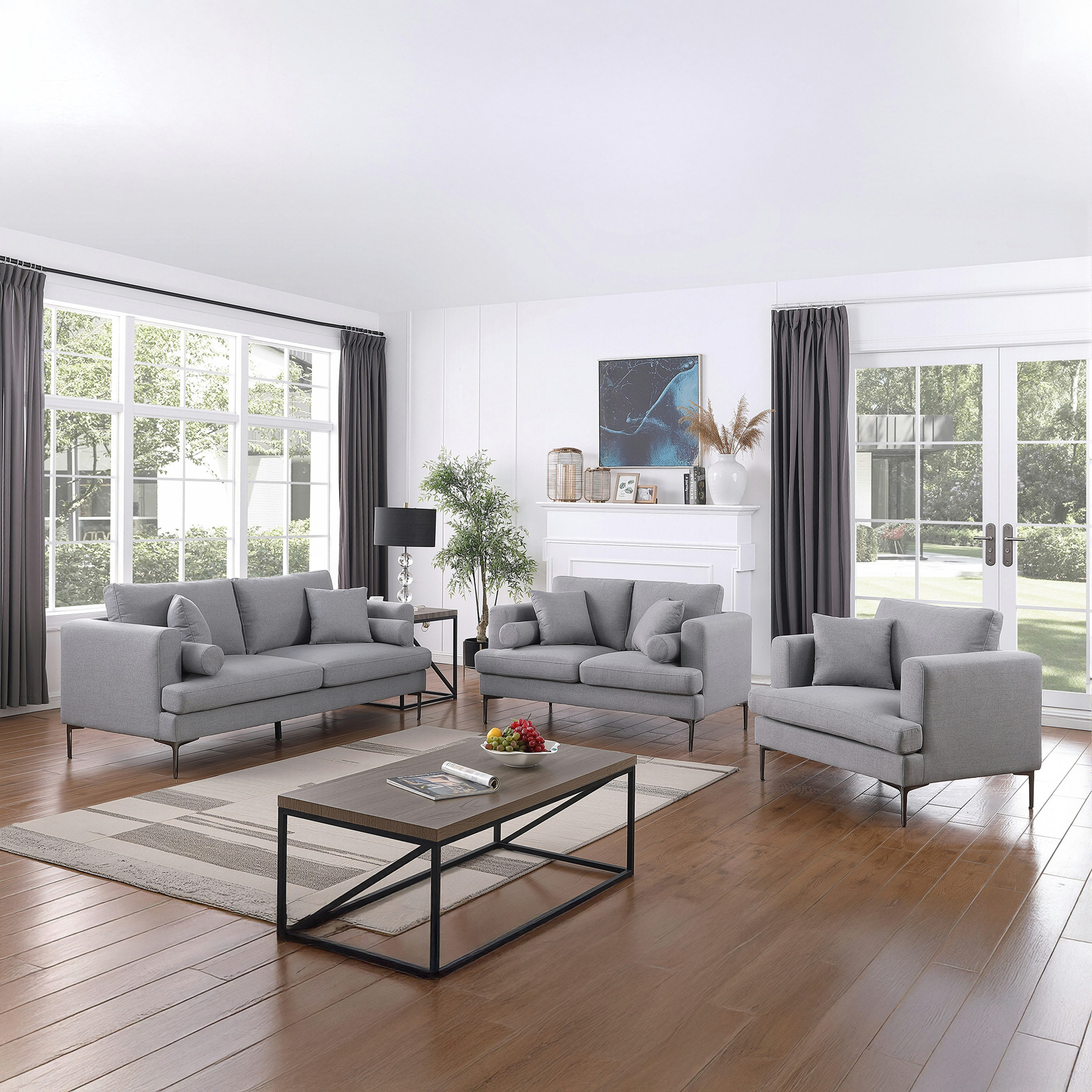Amare 3-Seater Sofa with 2 Cushions and 2 Round Cushions-hbxlivingroom-sofasandarmchairs-sofas-image-10