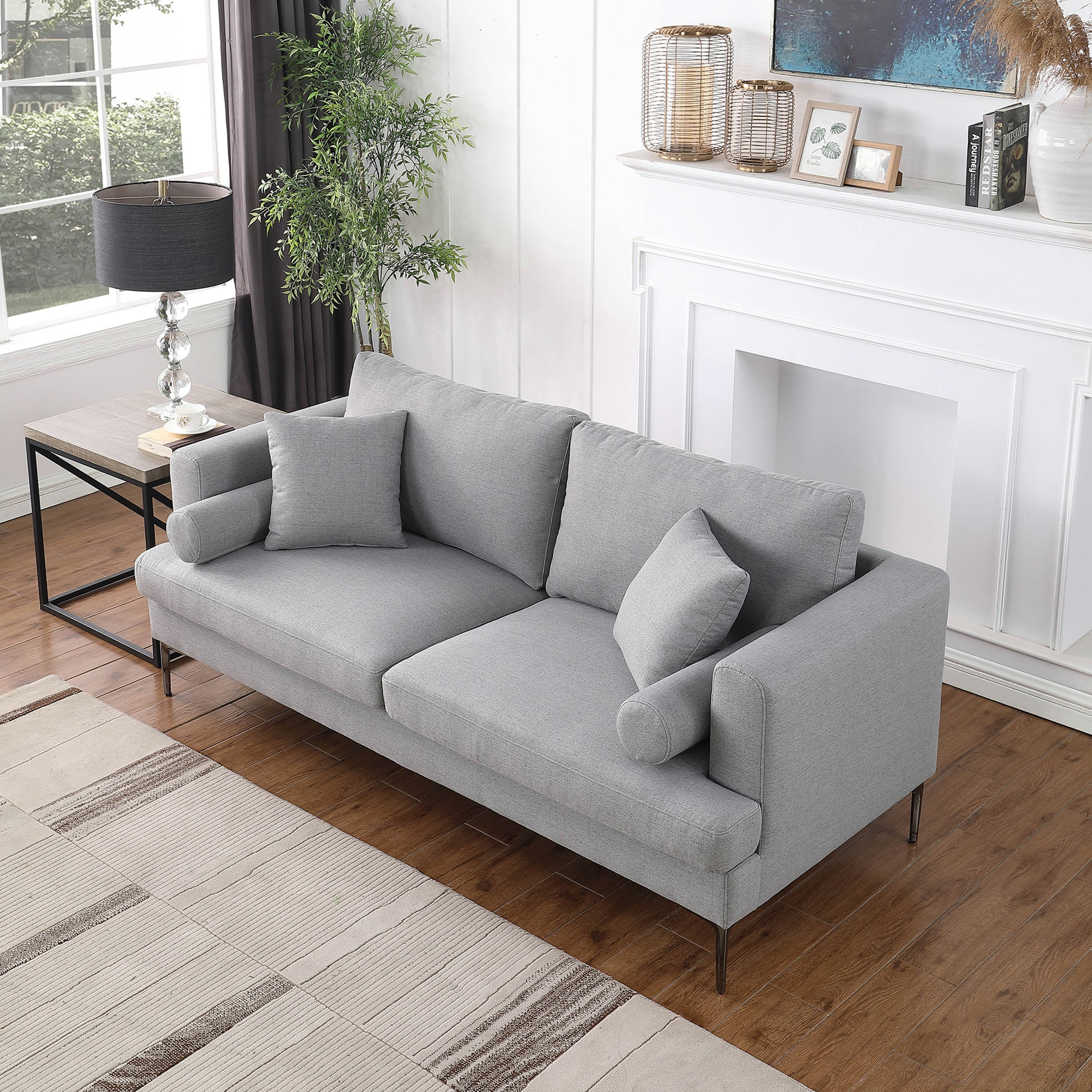 Amare 3-Seater Sofa with 2 Cushions and 2 Round Cushions-hbxlivingroom-sofasandarmchairs-sofas-image-3