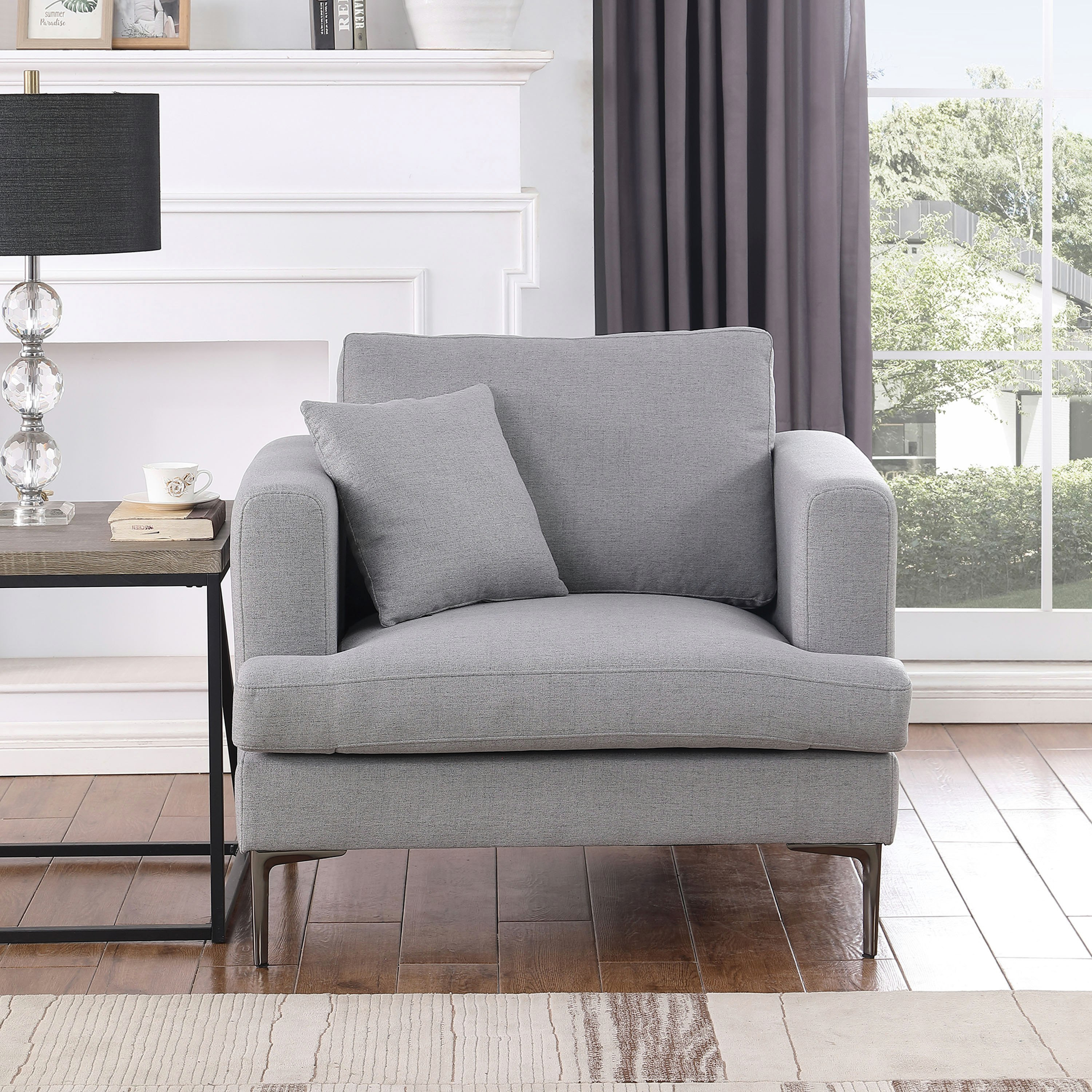 Amare Armchair Sofa with 1 Cushion-hbxlivingroom-sofasandarmchairs-sofas-image-1