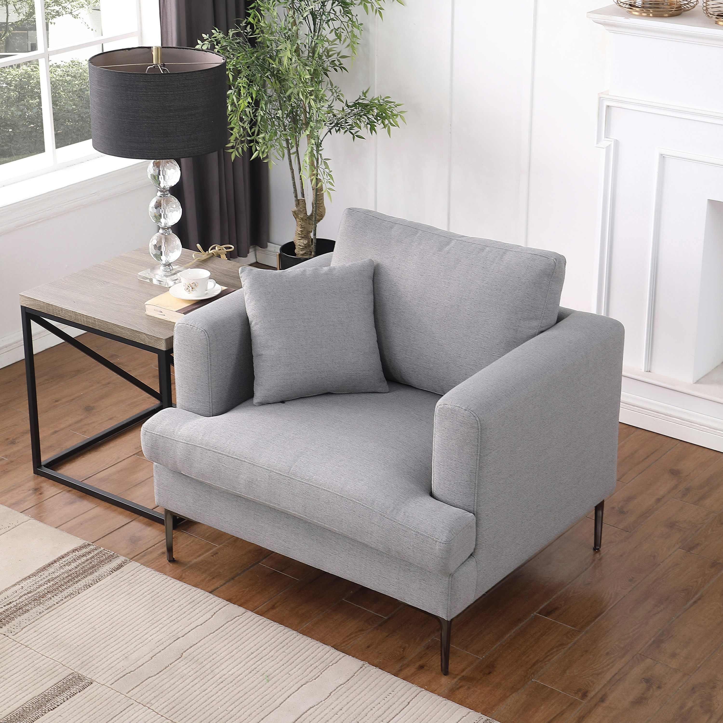 Amare Armchair Sofa with 1 Cushion-hbxlivingroom-sofasandarmchairs-sofas-image-2