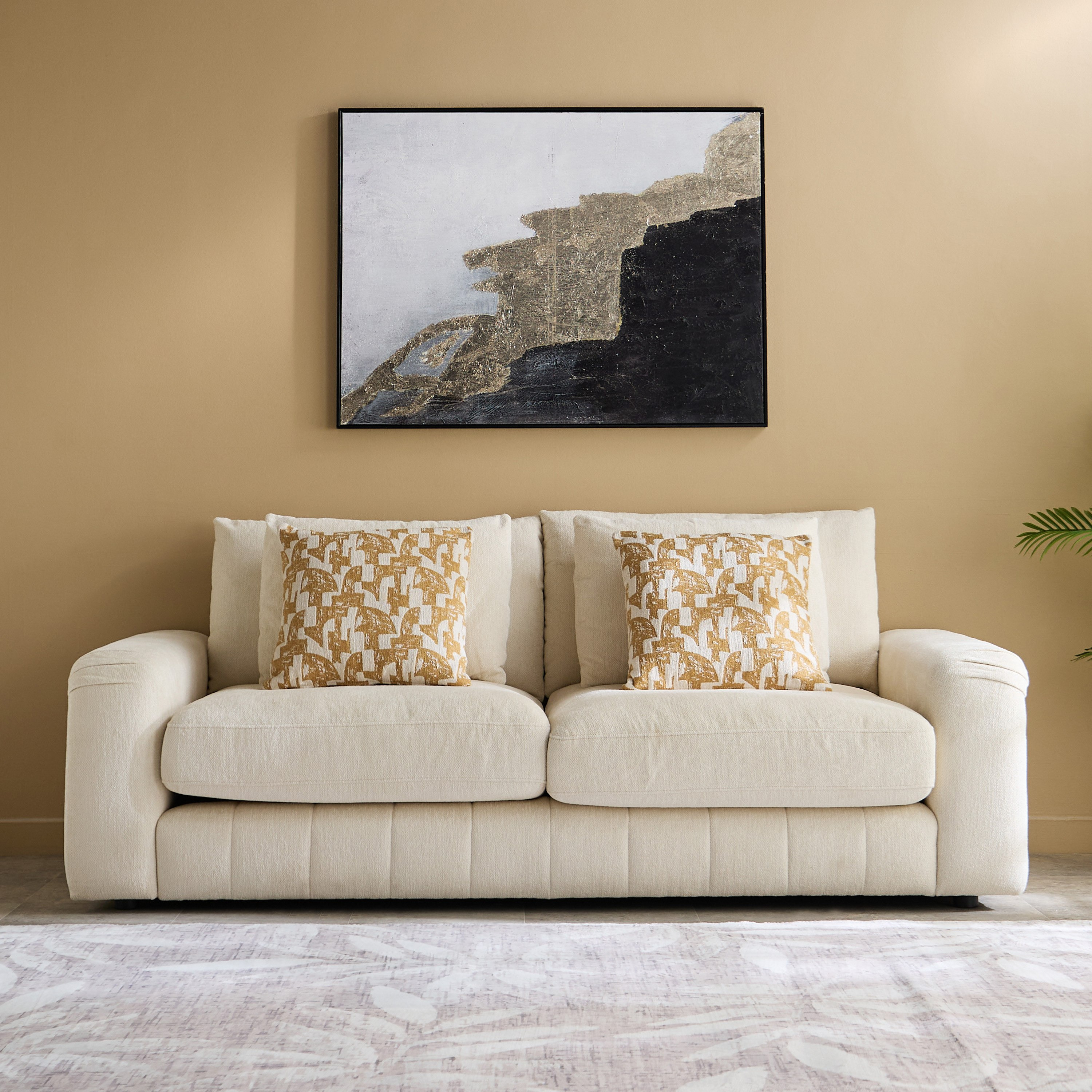 Diego 3-Seater Fabric Sofa with 5 Cushions-hbxlivingroom-sofasandarmchairs-sofas-image-2