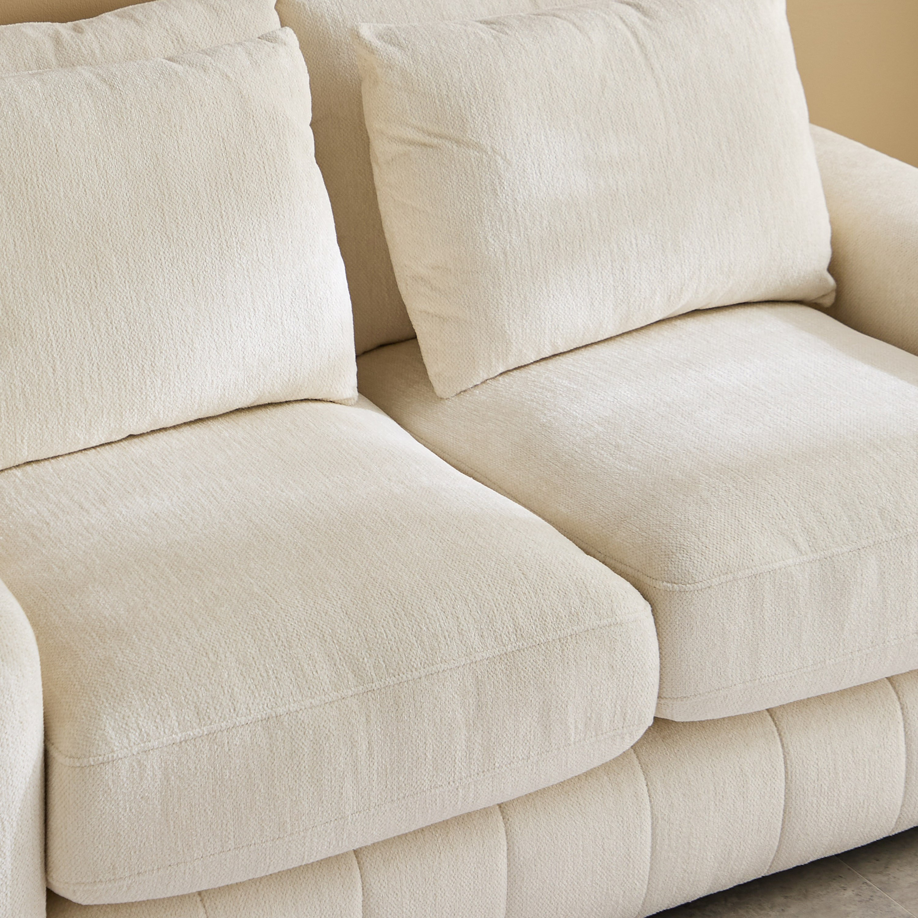 Diego 2-Seater Fabric Sofa with 2 Cushions-hbxlivingroom-sofasandarmchairs-sofas-image-7