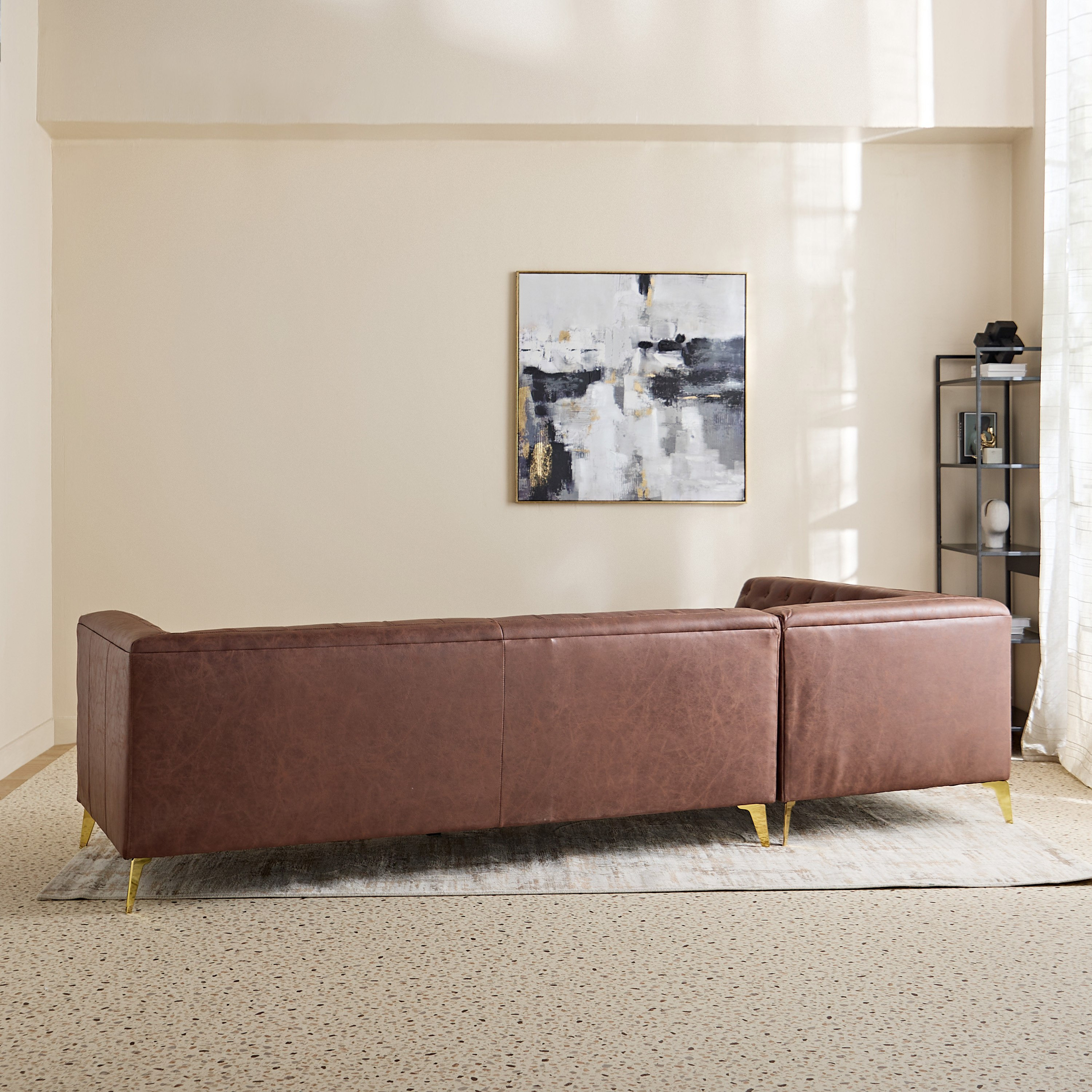 Hax Fabric 4-Seater Left Corner Sofa-hbxlivingroom-sofasandarmchairs-cornersofas-image-3