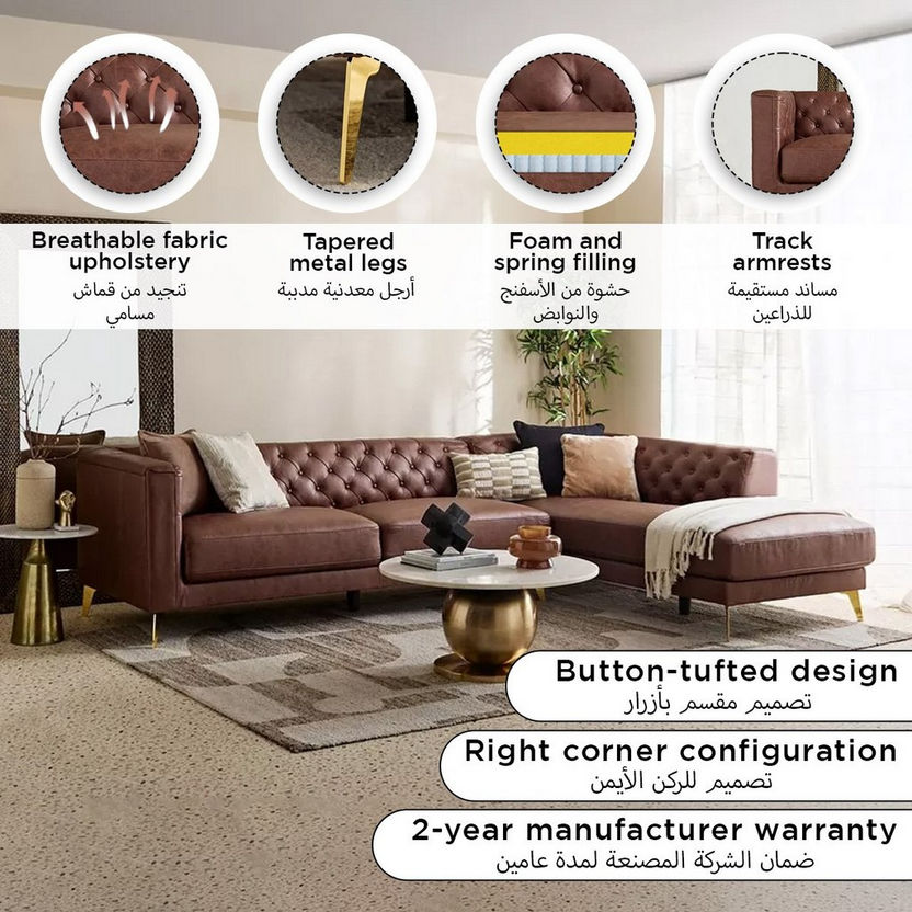 Hax Fabric 4- Seater Right Corner Sofa-hbxfurniture-sofasandarmchairs-cornersofas-image-13