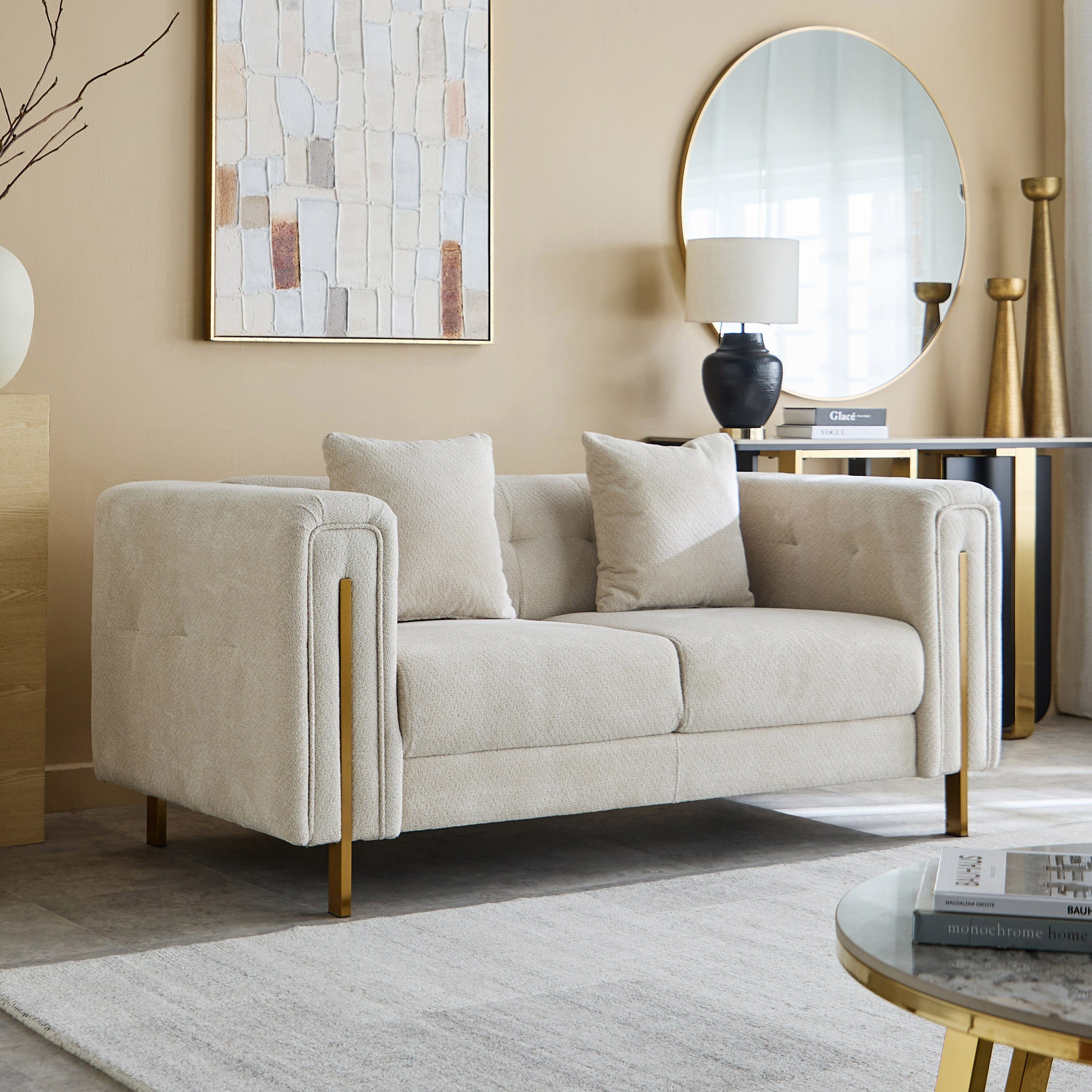 Glisten NXT 2-Seater Fabric Sofa with 2 Cushions-hbxlivingroom-sofasandarmchairs-sofas-image-1