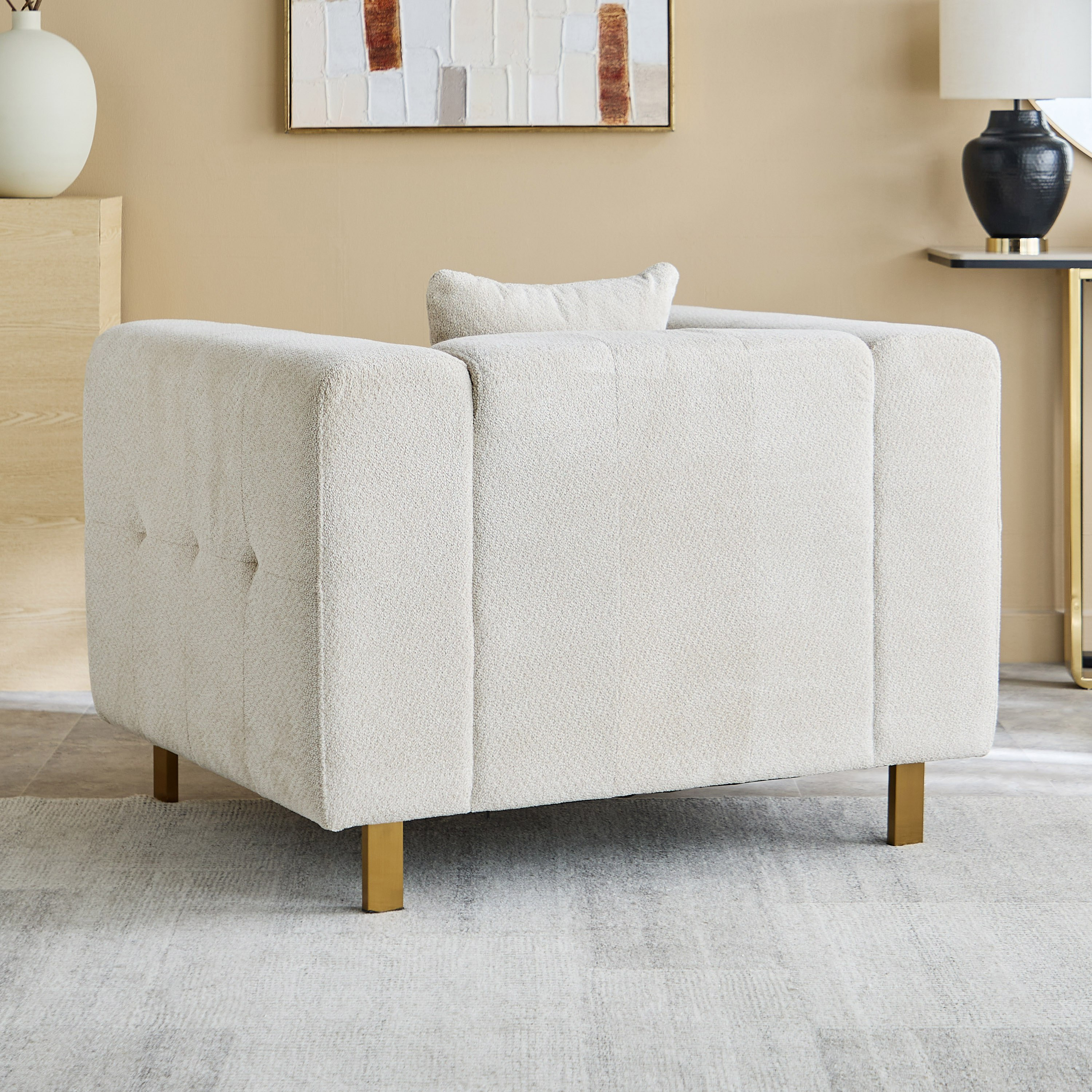 Glisten NXT Armchair Fabric Sofa with Cushion-hbxlivingroom-sofasandarmchairs-sofas-image-3