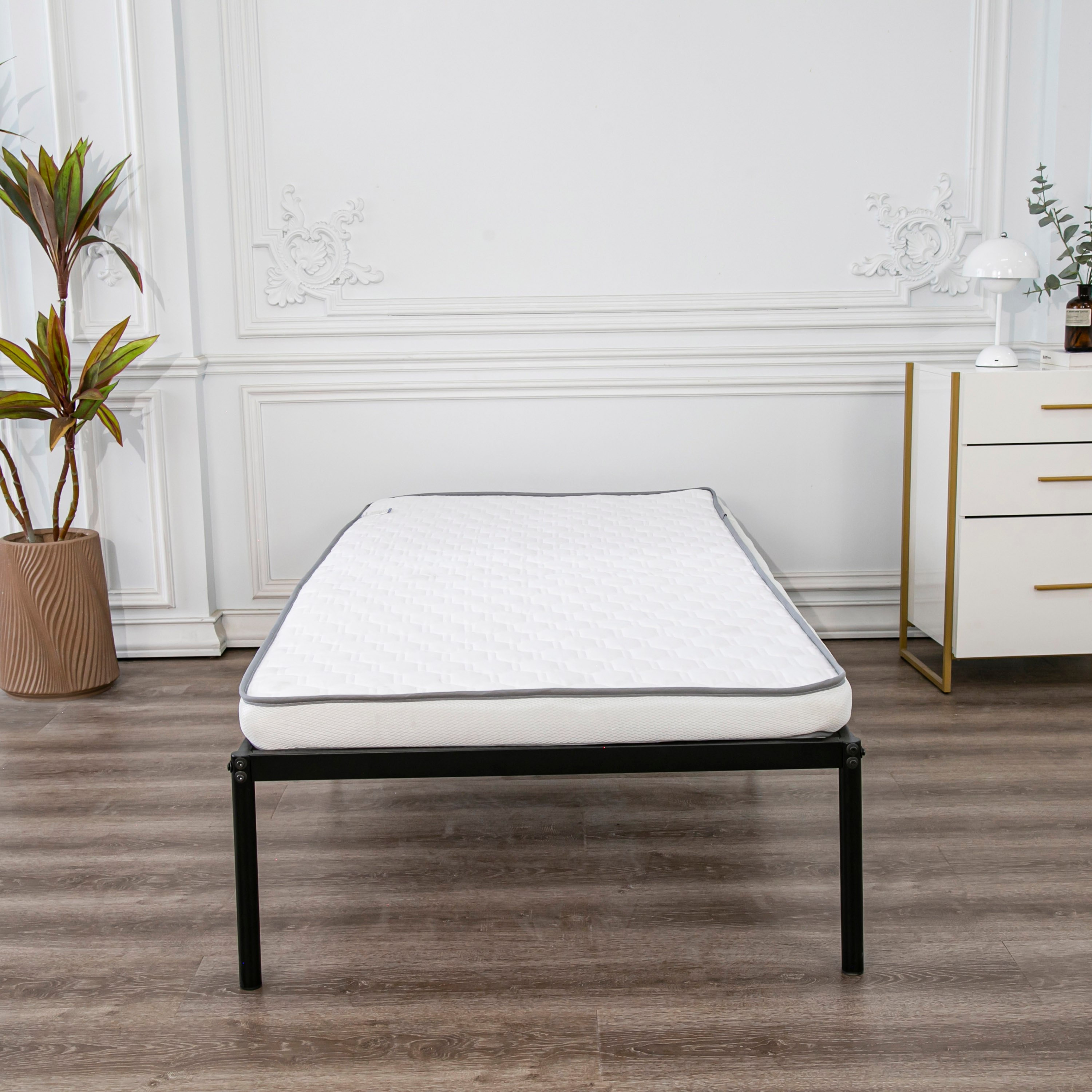 إطار سرير بلاتفورم فردي معدني من موڤو كودا - 90x200 سم-hbxfurniture-bedsandbedsets-beds-single-image-2