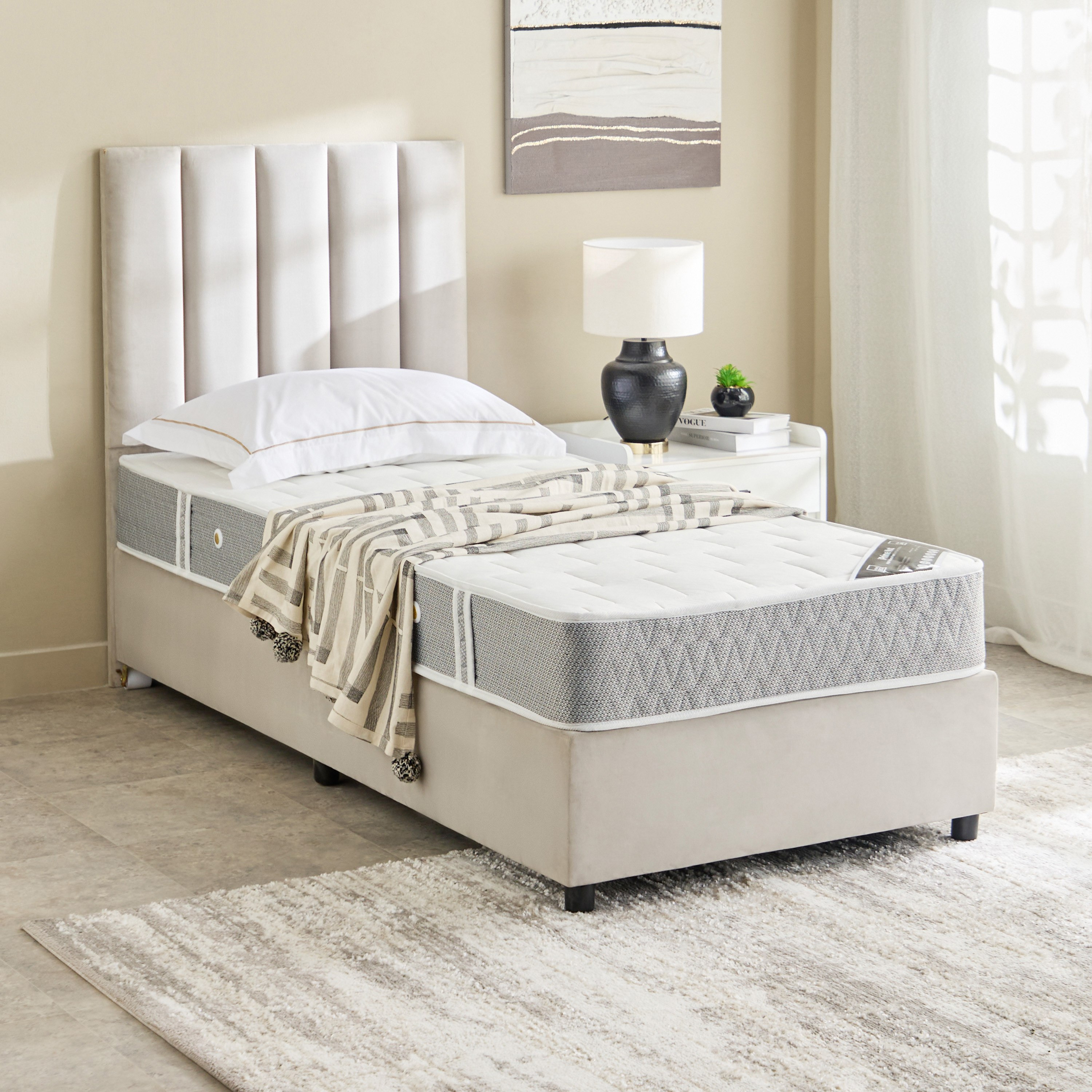 مرتبة فردية عالي المرونة بنوابض حلزونية من آي برايم نكست - 90x200x20 سم-hbxfurniture-bedroom-mattresses-single-image-6