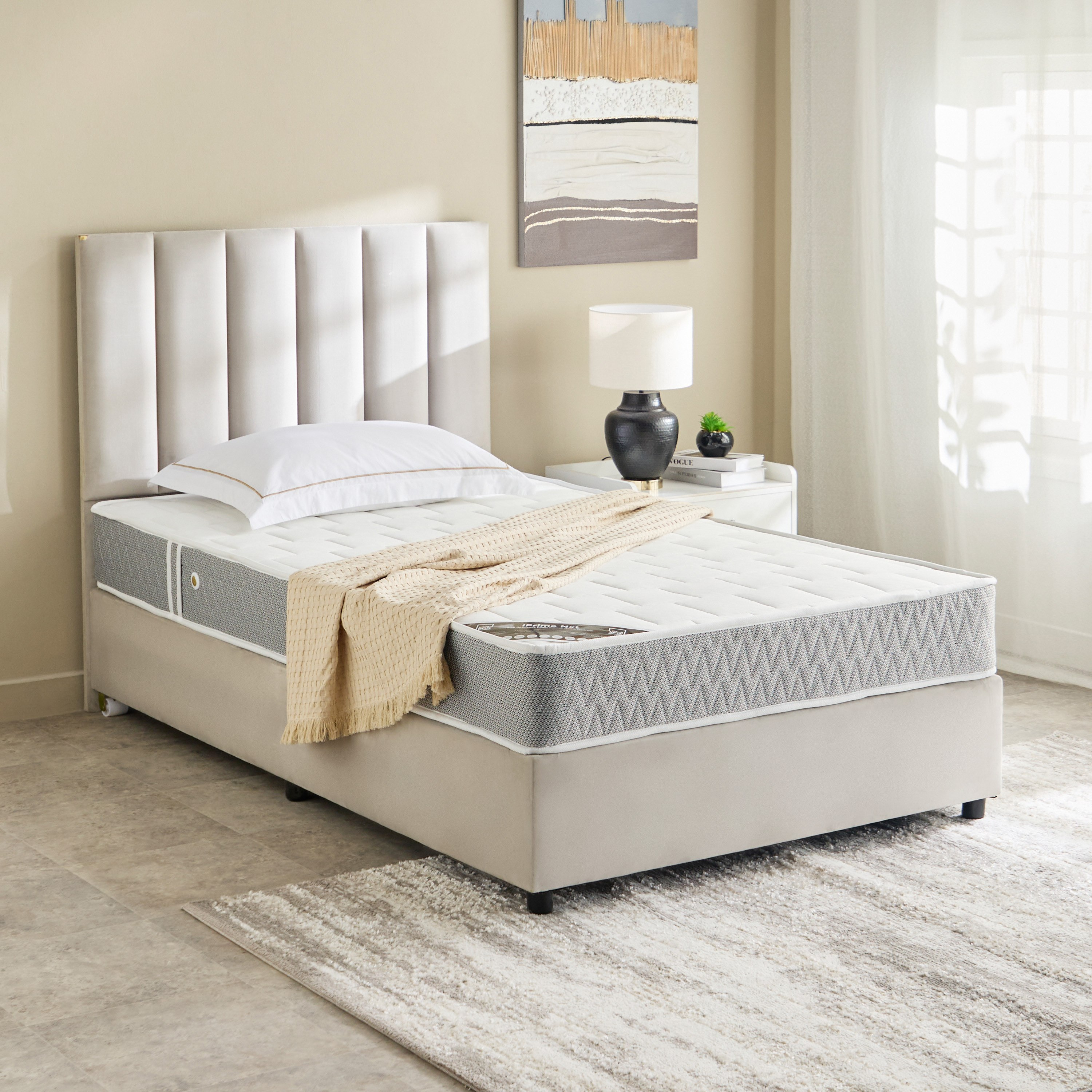 مرتبة توين بنوابض بونيل عالية المرونة من آي برايم نكست - 120x200x20 سم-hbxfurniture-mattresses-twin-image-7