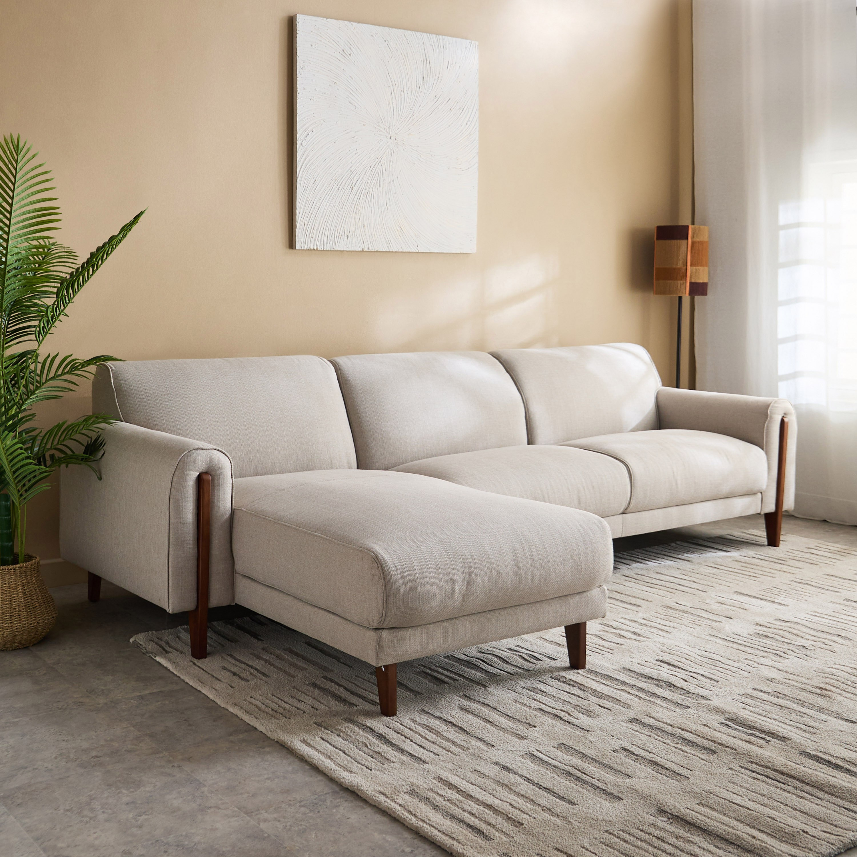Paso 4-Seater Left Corner Fabric Sofa-hbxlivingroom-sofasandarmchairs-cornersofas-image-1